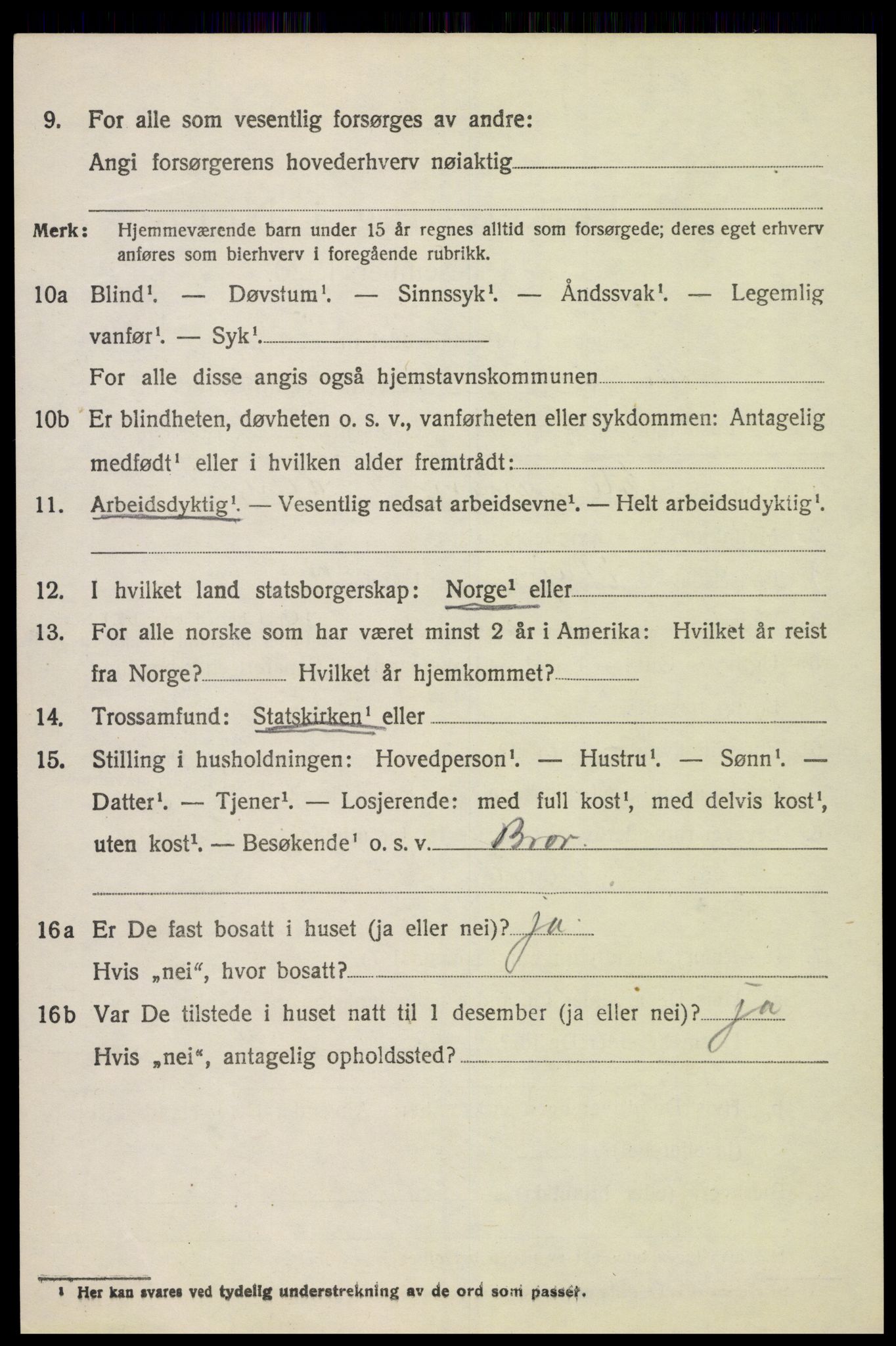 SAH, 1920 census for Ringsaker, 1920, p. 7557