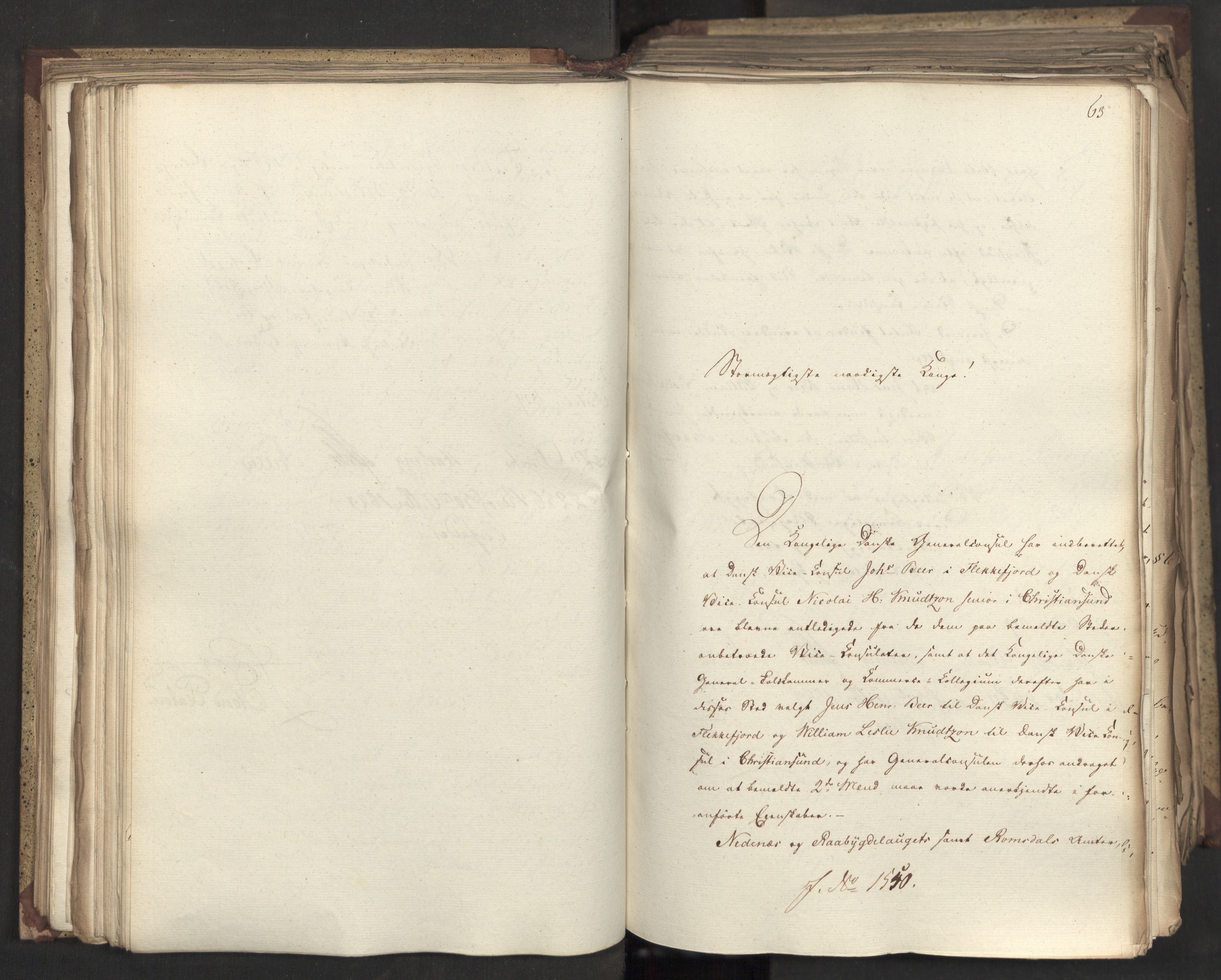Statsrådsavdelingen i Stockholm, AV/RA-S-1003/D/Da/L0061: Regjeringsinnstillinger nr. 1501-1666, 1829, p. 148