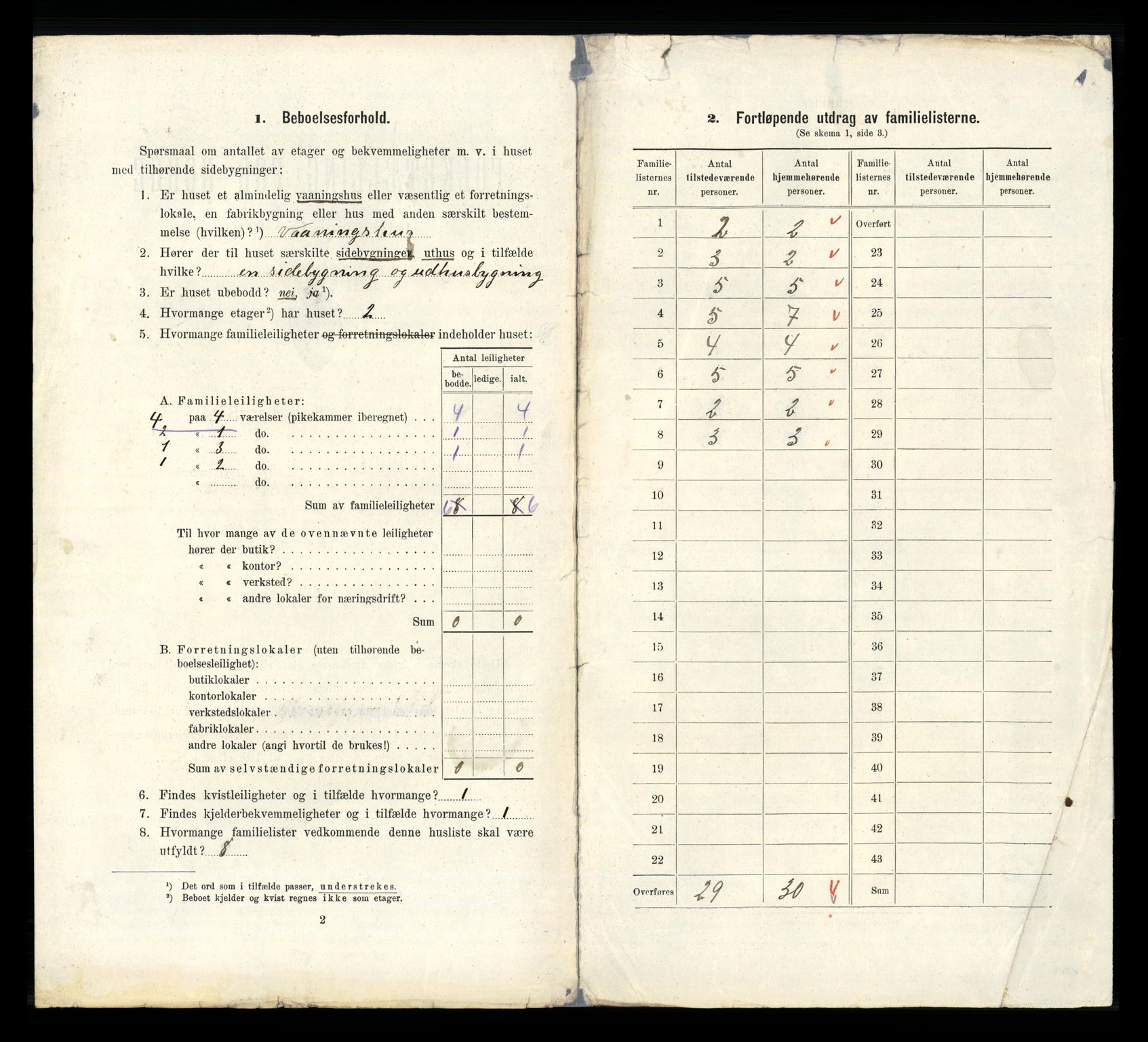 RA, 1910 census for Trondheim, 1910, p. 15690