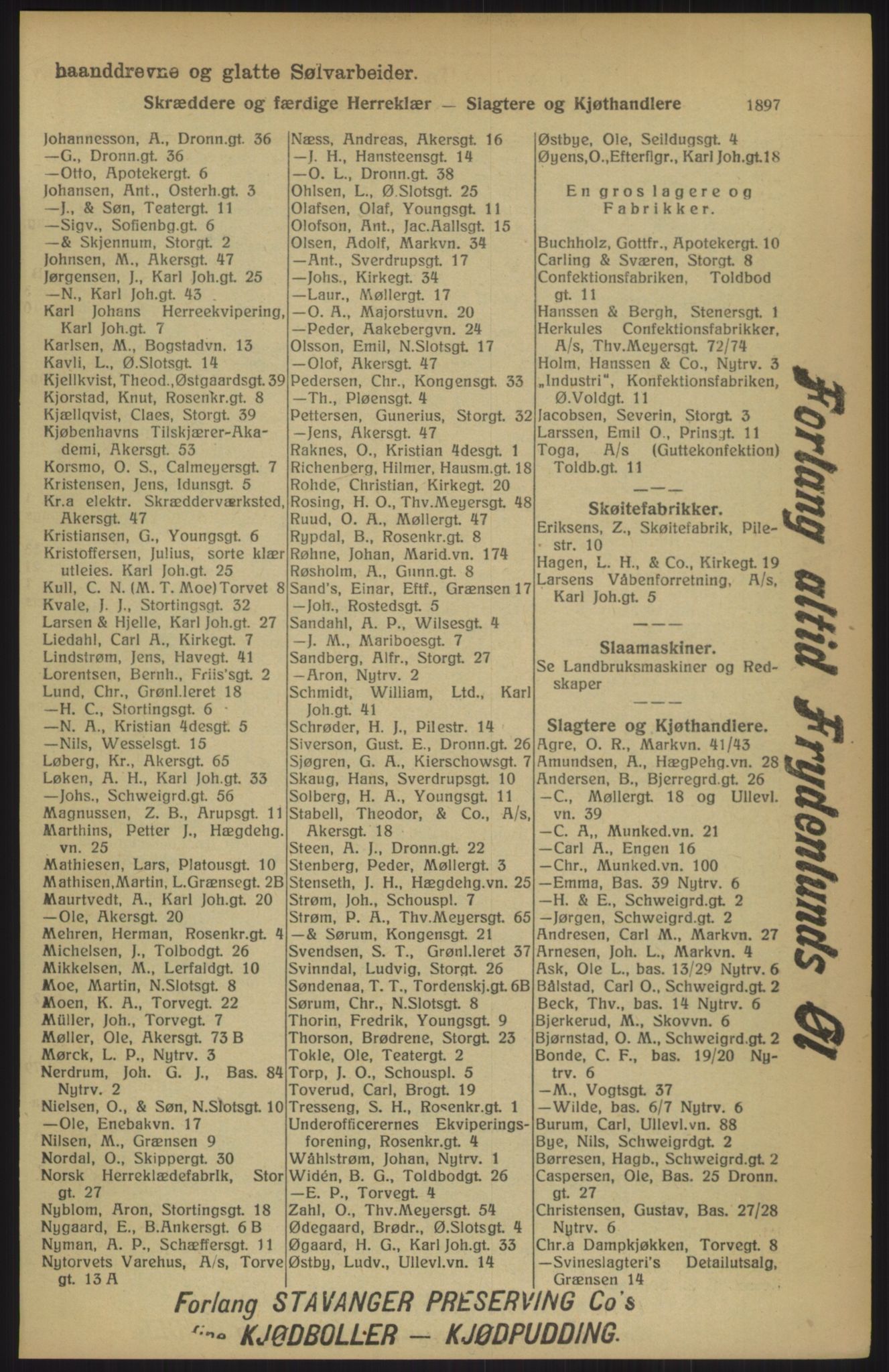 Kristiania/Oslo adressebok, PUBL/-, 1915, p. 1897