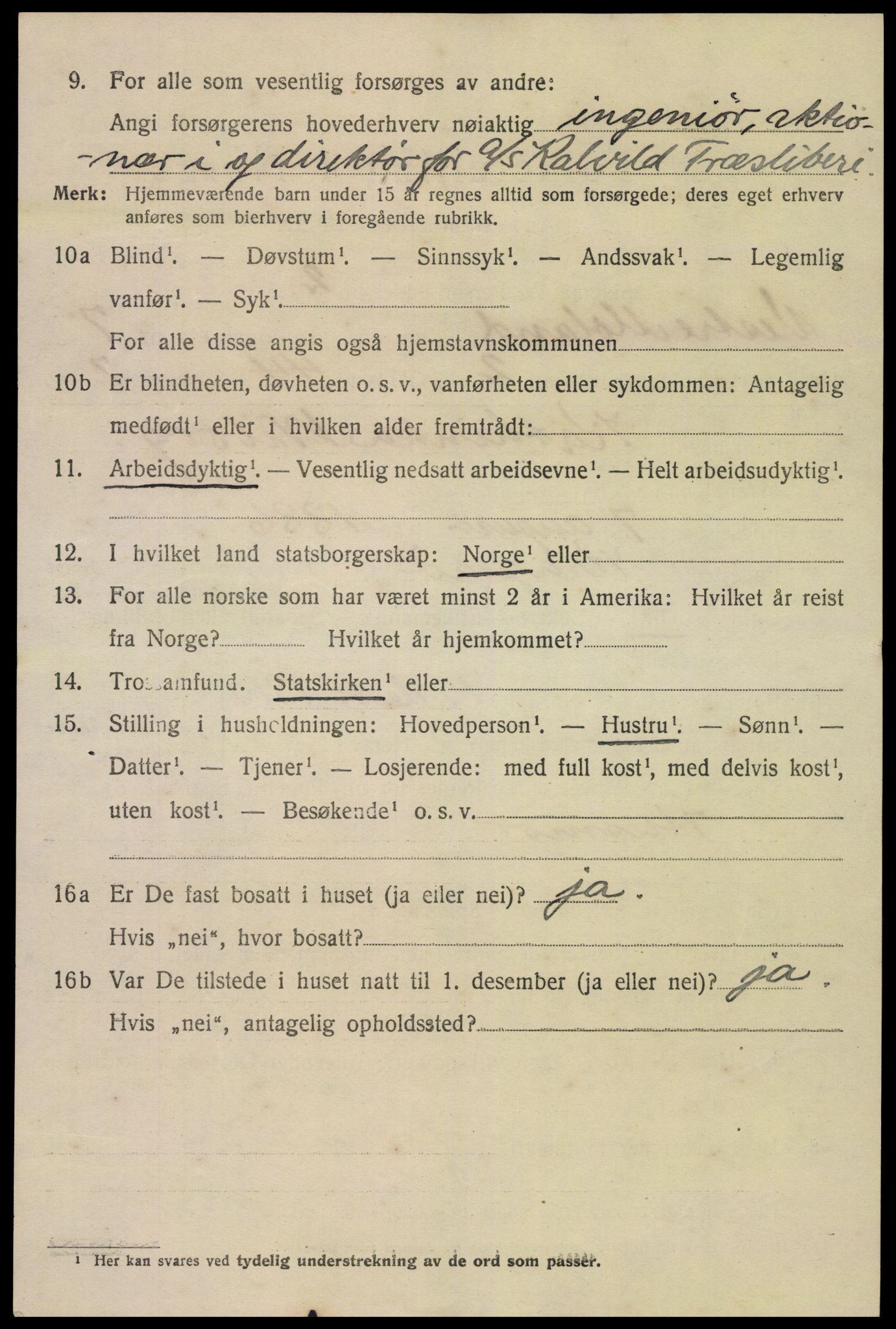 SAK, 1920 census for Vestre Moland, 1920, p. 4804