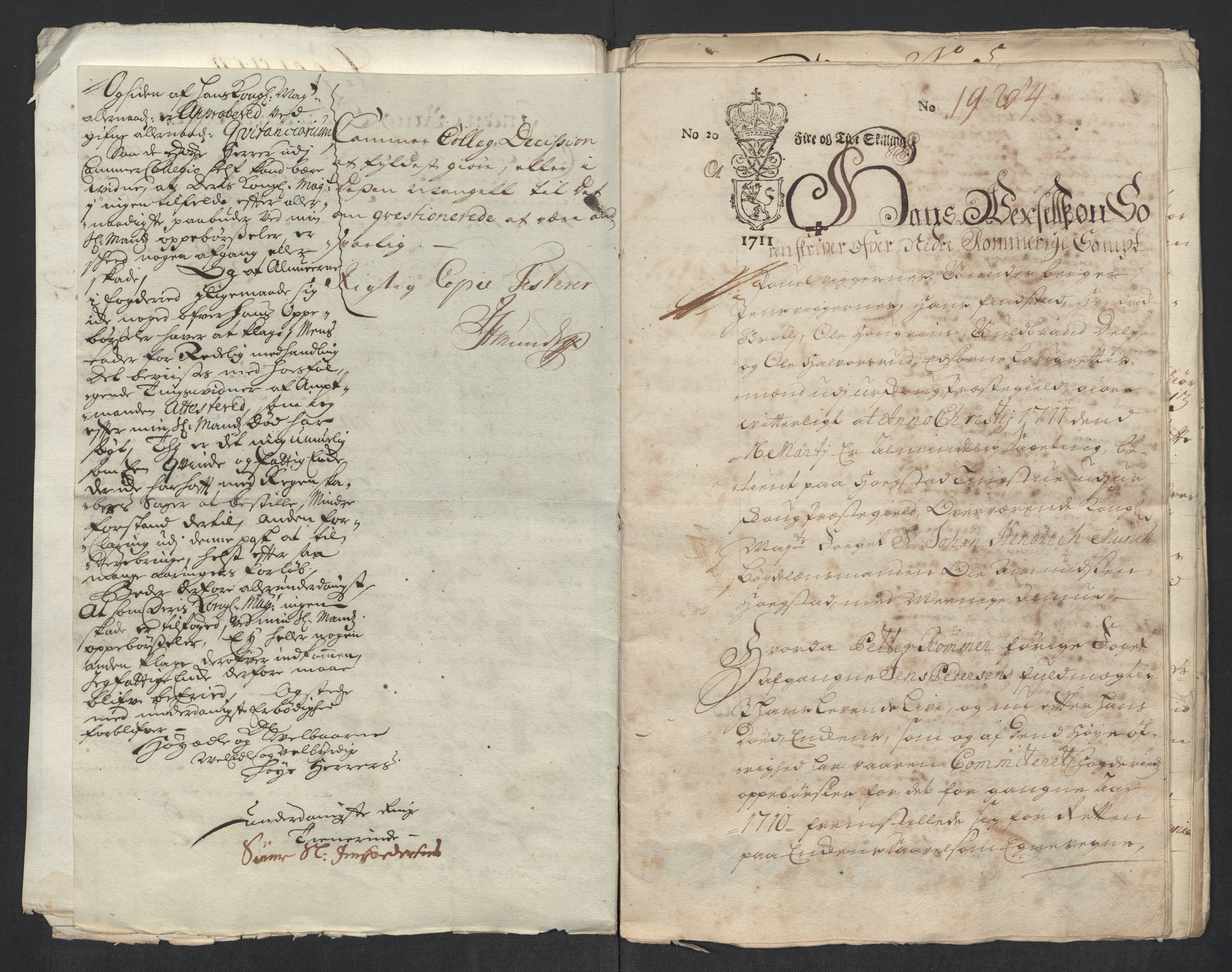 Rentekammeret inntil 1814, Reviderte regnskaper, Fogderegnskap, RA/EA-4092/R11/L0594: Fogderegnskap Nedre Romerike, 1712, p. 365