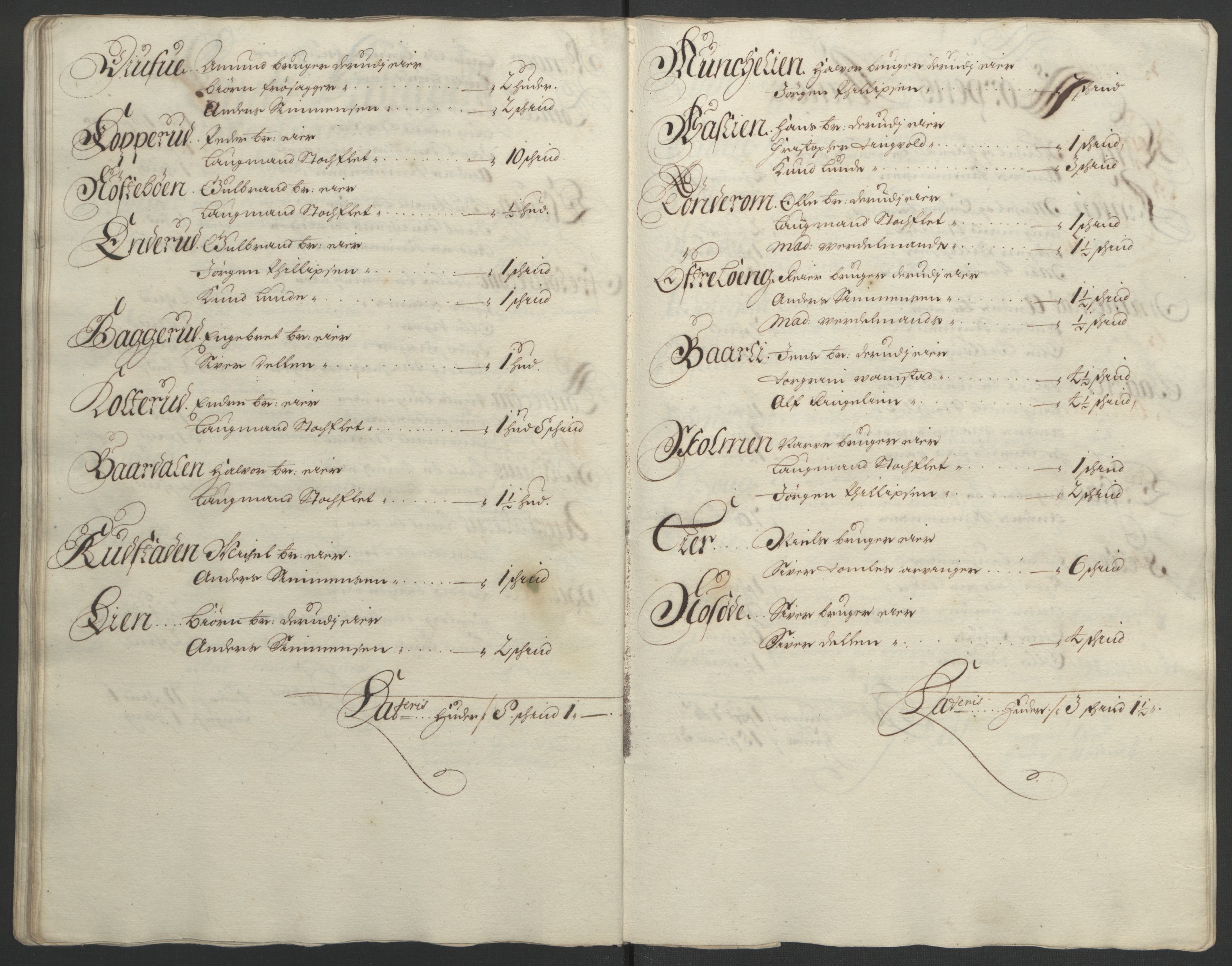 Rentekammeret inntil 1814, Reviderte regnskaper, Fogderegnskap, AV/RA-EA-4092/R18/L1293: Fogderegnskap Hadeland, Toten og Valdres, 1695, p. 99