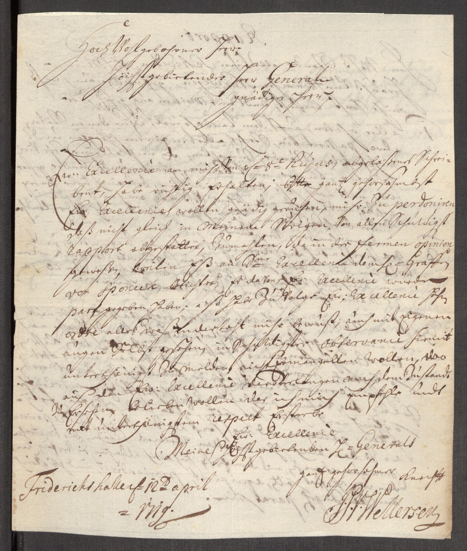 Kommanderende general (KG I) med Det norske krigsdirektorium, AV/RA-EA-5419/E/Eb/L0012: Kunnskap om fienden, kronologisk ordnet, 1718-1719, p. 646