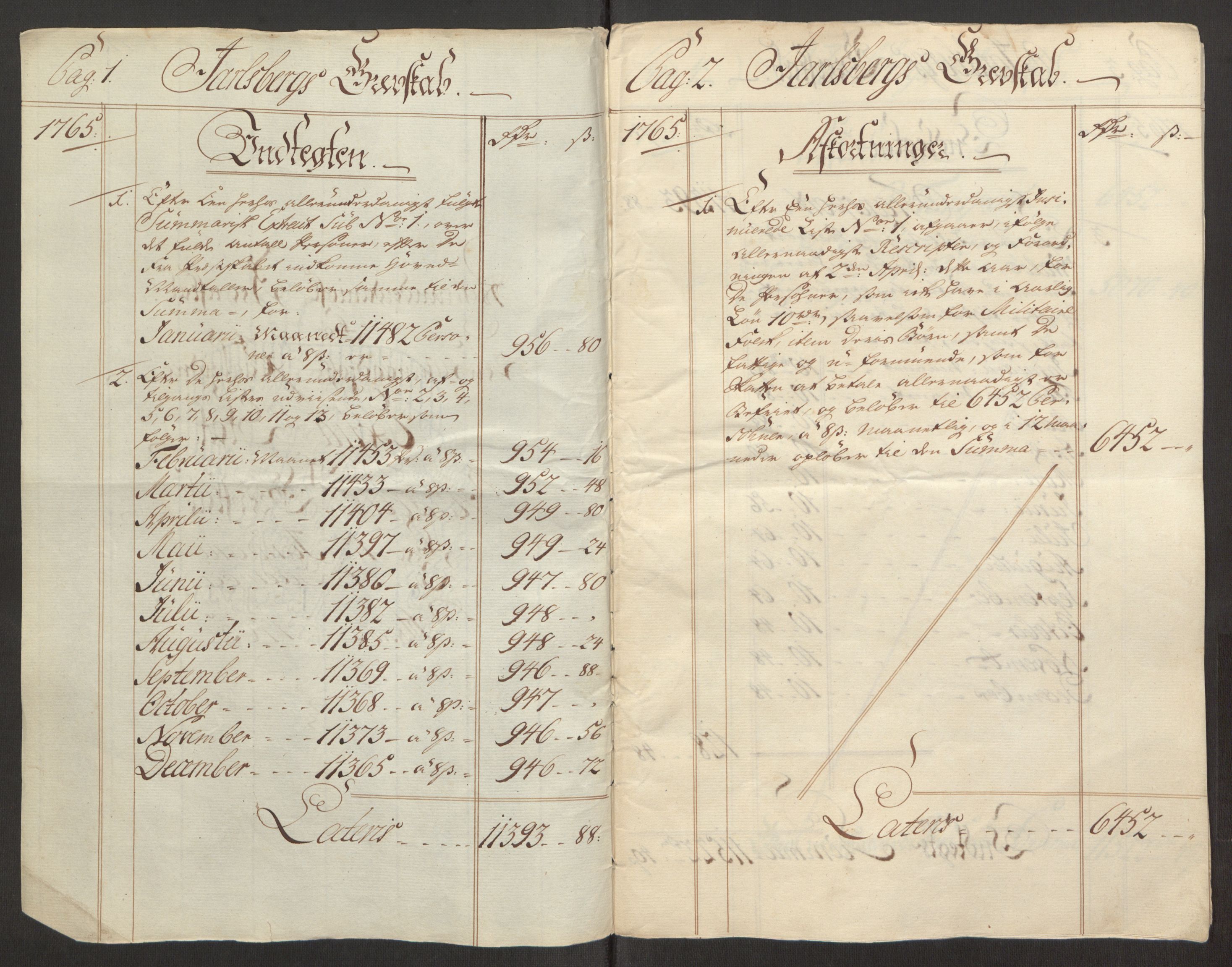 Rentekammeret inntil 1814, Reviderte regnskaper, Fogderegnskap, RA/EA-4092/R32/L1960: Ekstraskatten Jarlsberg grevskap, 1762-1772, p. 72