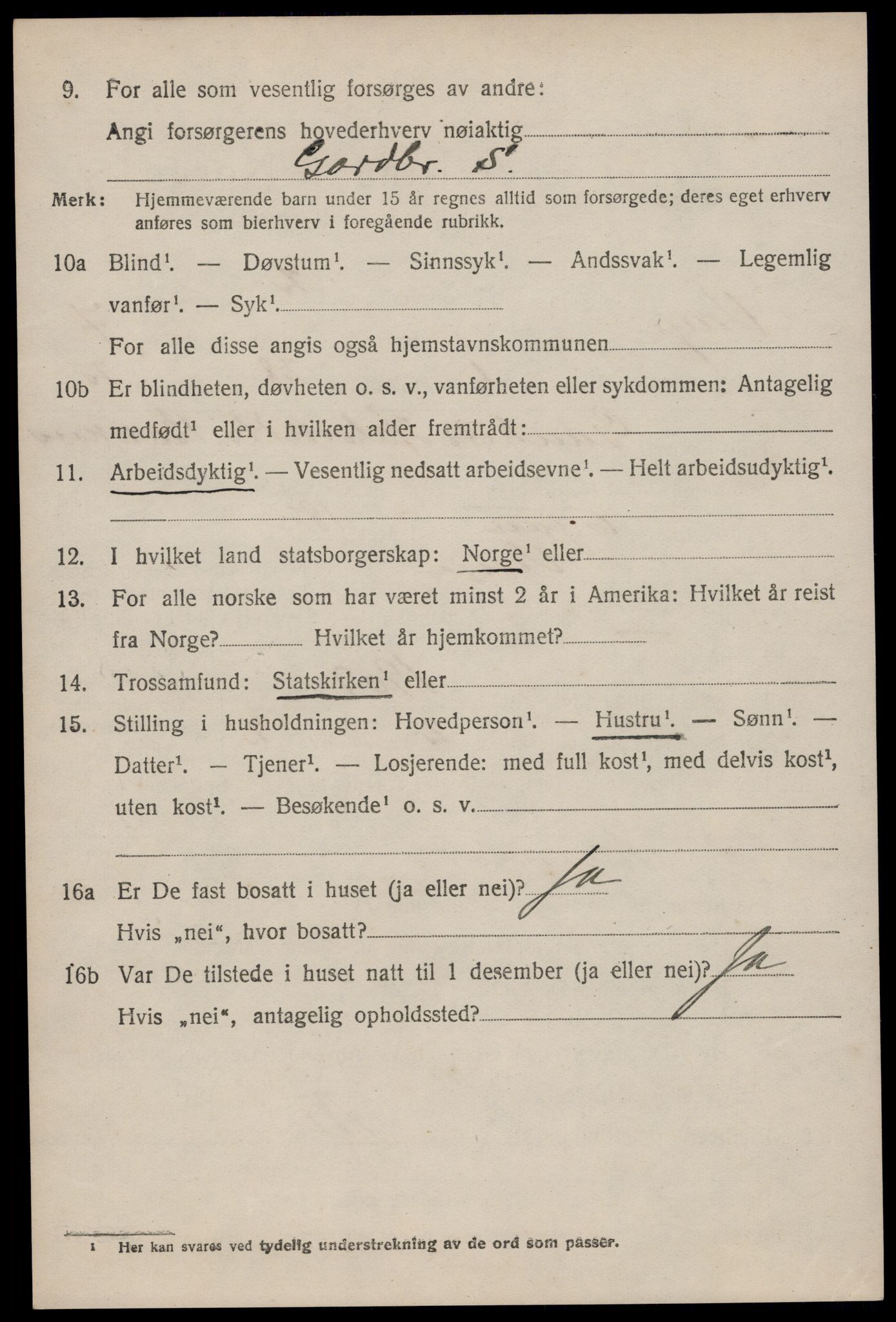 SAKO, 1920 census for Vinje, 1920, p. 1978