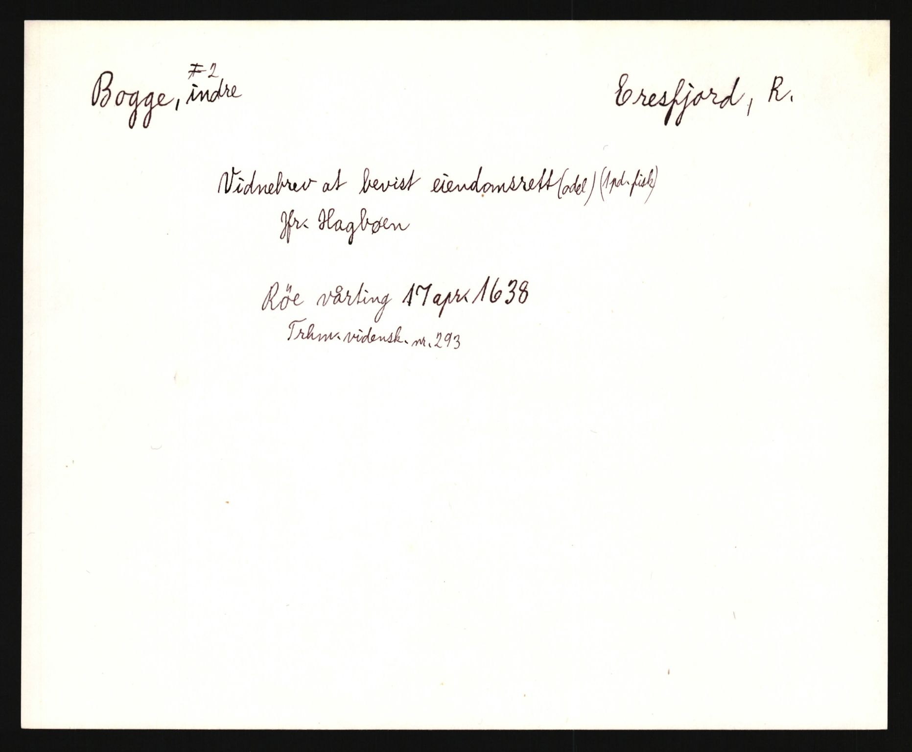 Riksarkivets diplomsamling, AV/RA-EA-5965/F35/F35e/L0031: Registreringssedler Møre og Romsdal, 1400-1700, p. 457