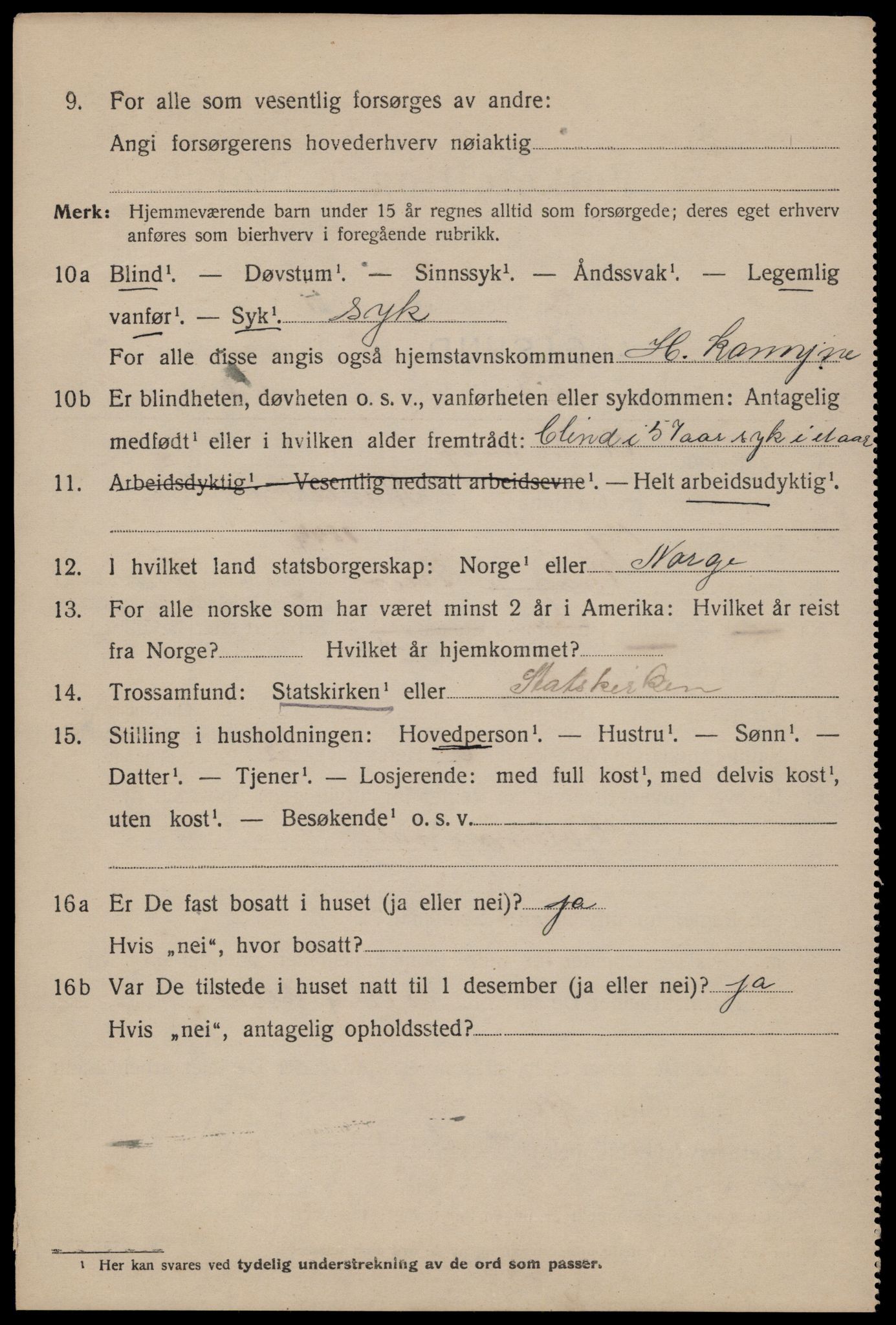SAST, 1920 census for Haugesund, 1920, p. 27860