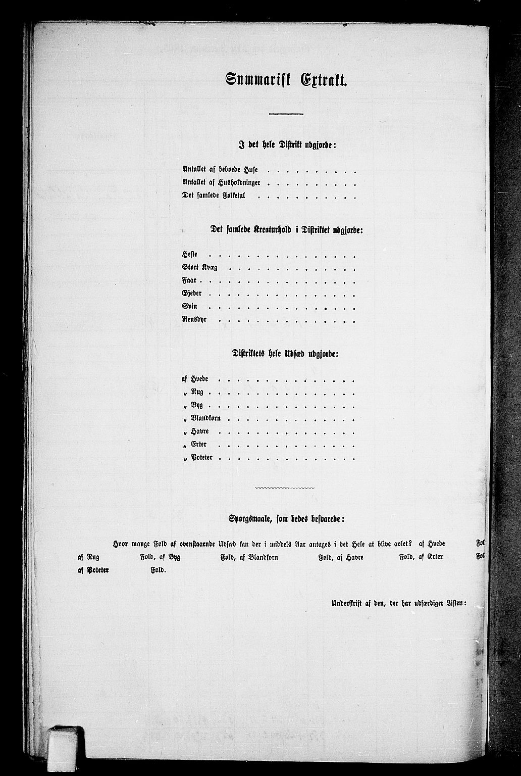 RA, 1865 census for Slemdal, 1865, p. 16