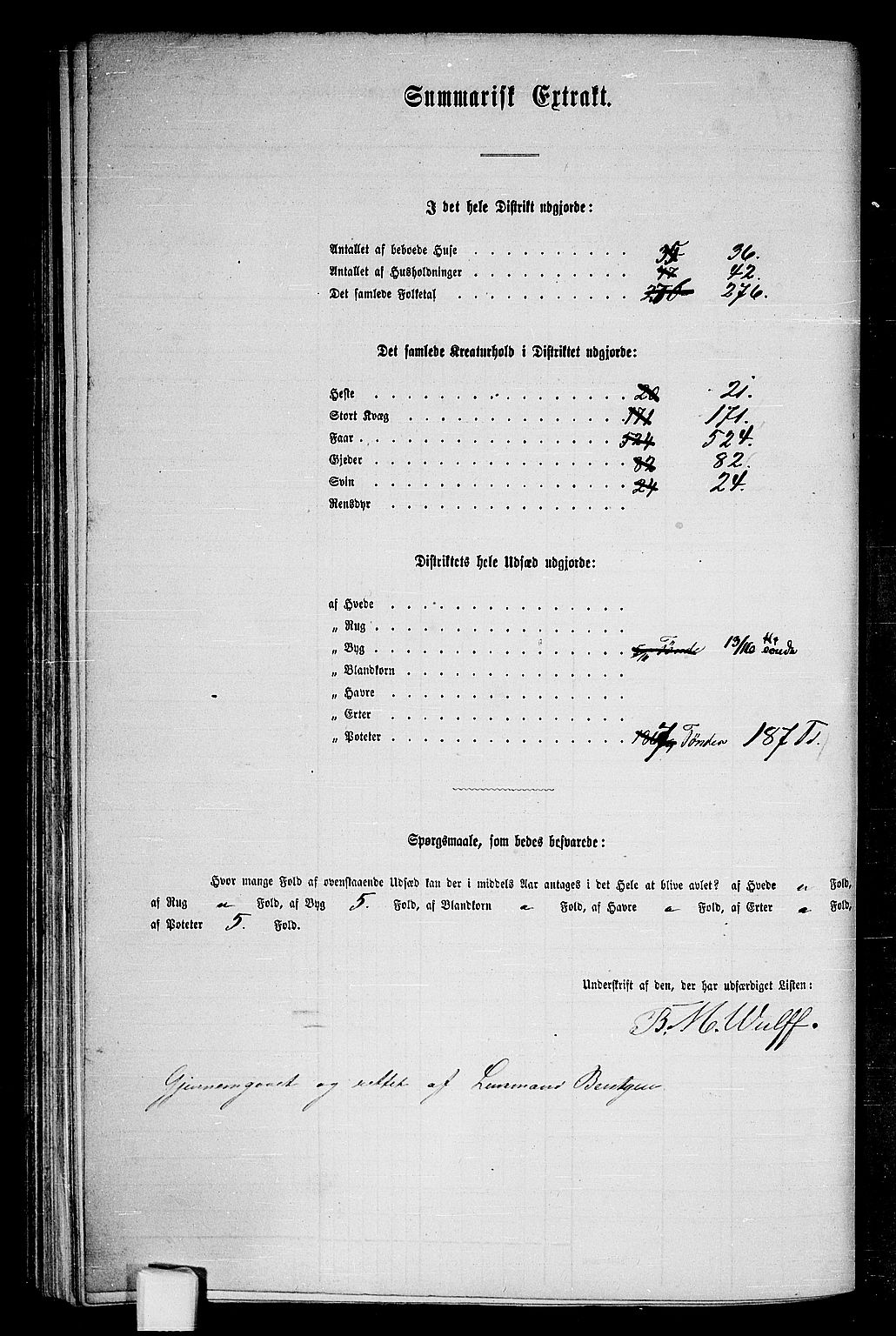 RA, 1865 census for Flakstad, 1865, p. 57