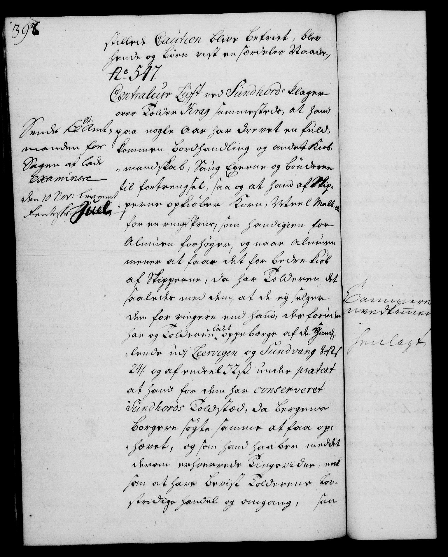 Rentekammeret, Kammerkanselliet, AV/RA-EA-3111/G/Gh/Gha/L0015: Norsk ekstraktmemorialprotokoll (merket RK 53.60), 1733, p. 396