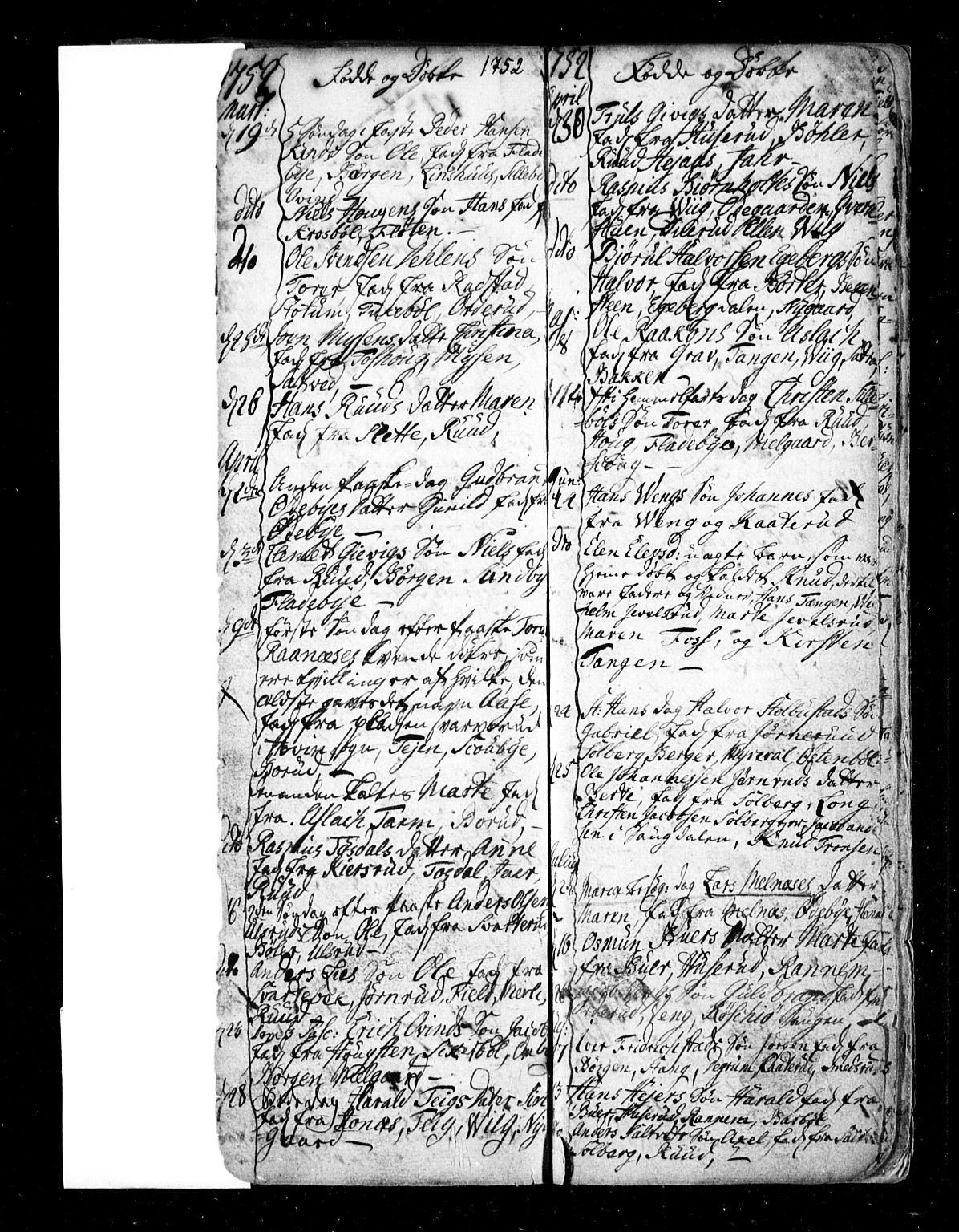 Enebakk prestekontor Kirkebøker, AV/SAO-A-10171c/F/Fa/L0001: Parish register (official) no. I 1, 1719-1754