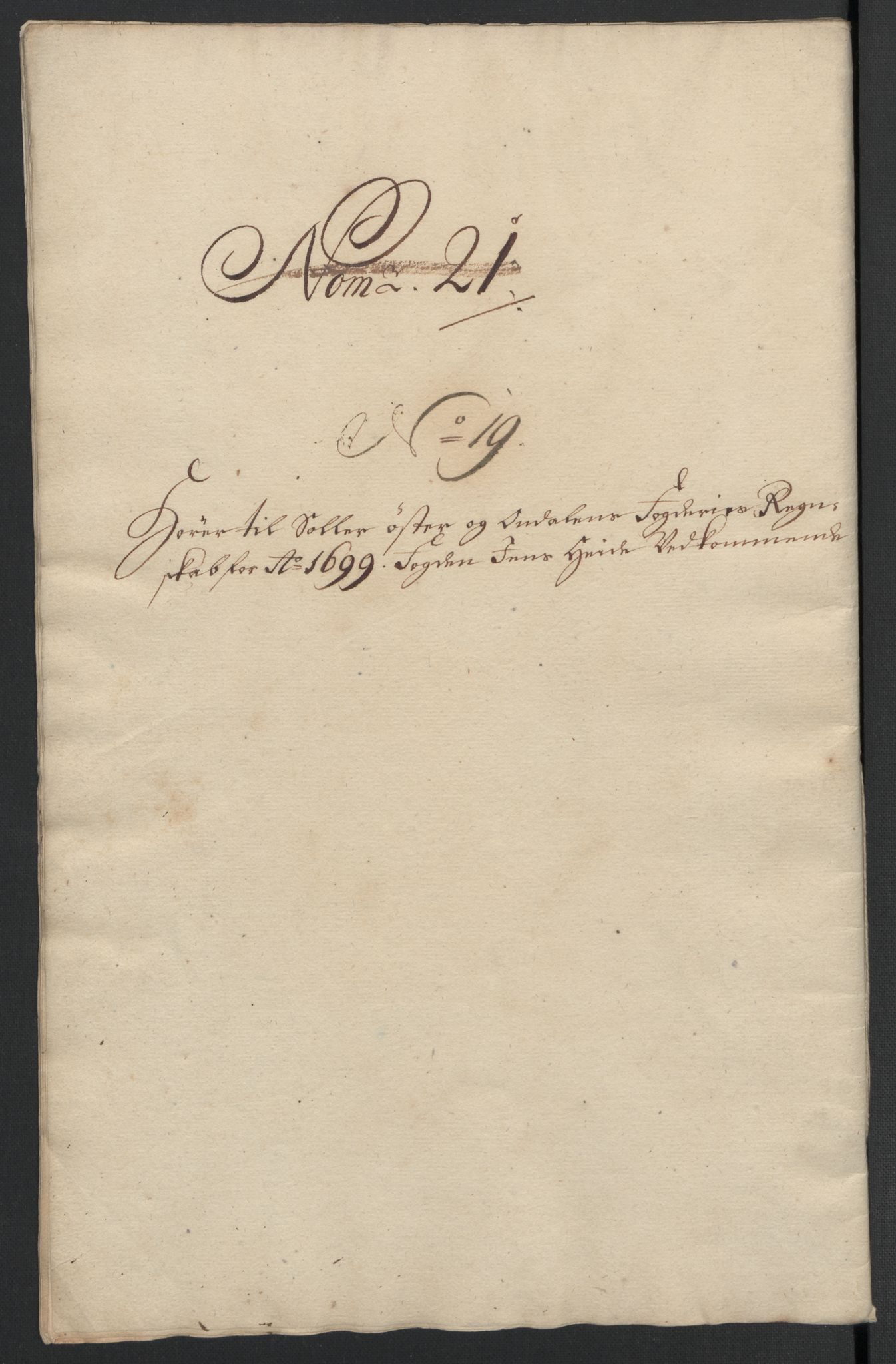 Rentekammeret inntil 1814, Reviderte regnskaper, Fogderegnskap, AV/RA-EA-4092/R13/L0837: Fogderegnskap Solør, Odal og Østerdal, 1699, p. 237