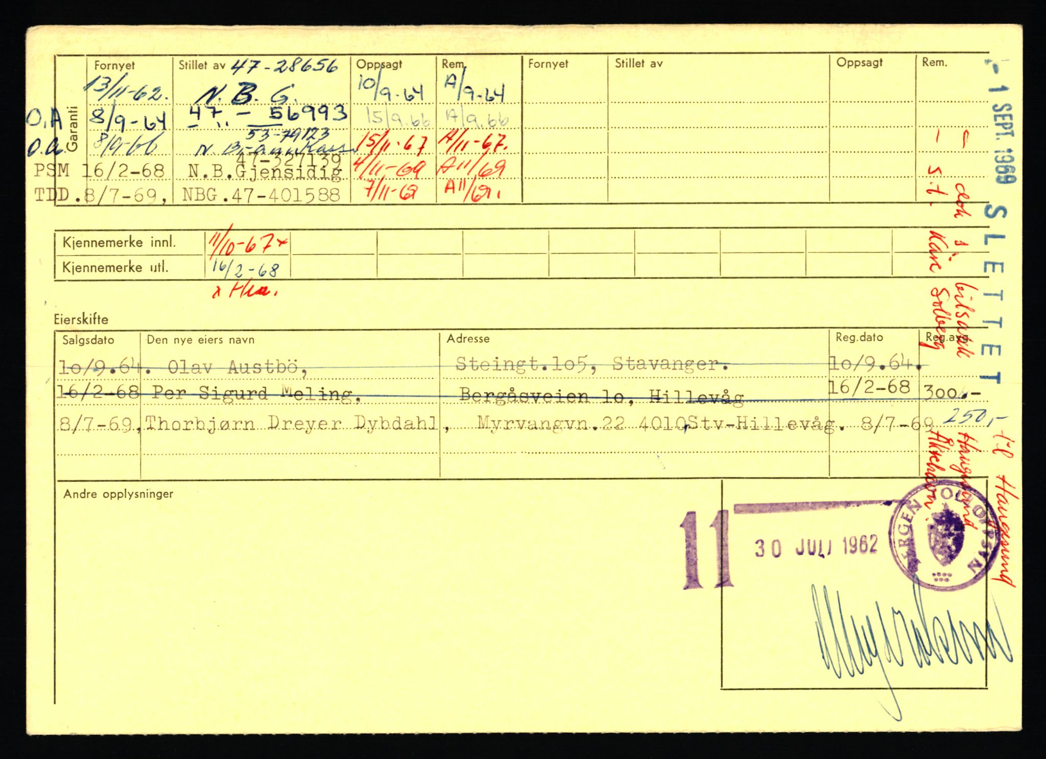 Stavanger trafikkstasjon, AV/SAST-A-101942/0/F/L0054: L-54200 - L-55699, 1930-1971, p. 2504