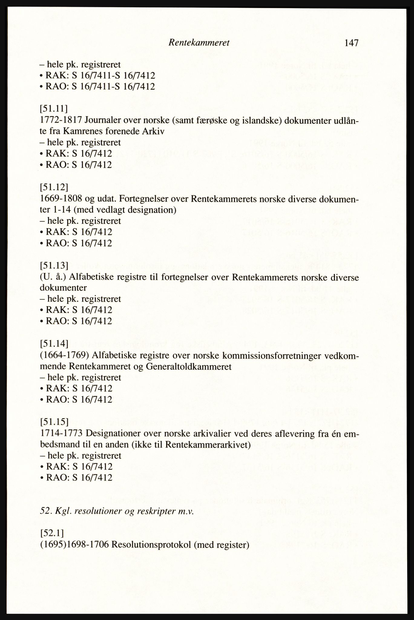 Publikasjoner utgitt av Arkivverket, PUBL/PUBL-001/A/0002: Erik Gøbel: NOREG, Tværregistratur over norgesrelevant materiale i Rigsarkivet i København (2000), 2000, p. 149