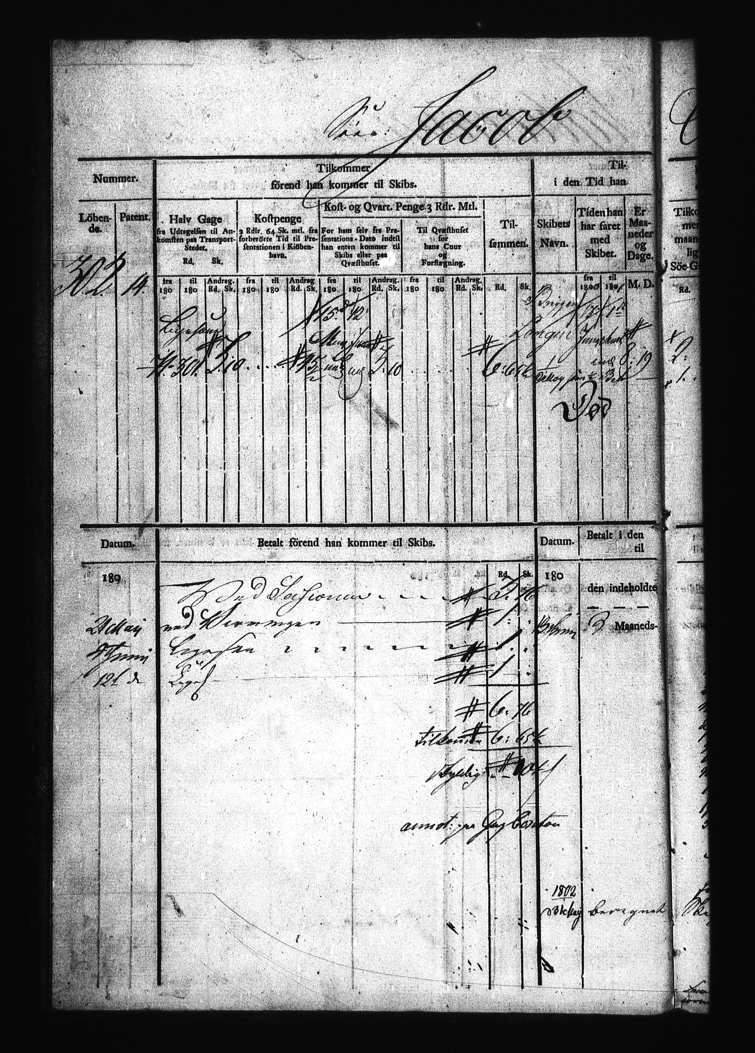 Sjøetaten, AV/RA-EA-3110/F/L0280: Stavanger distrikt, bind 4, 1800