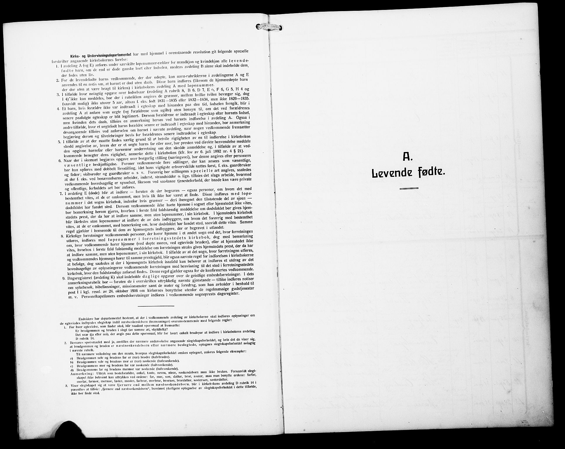Samnanger Sokneprestembete, AV/SAB-A-77501/H/Hab: Parish register (copy) no. A 4, 1914-1929