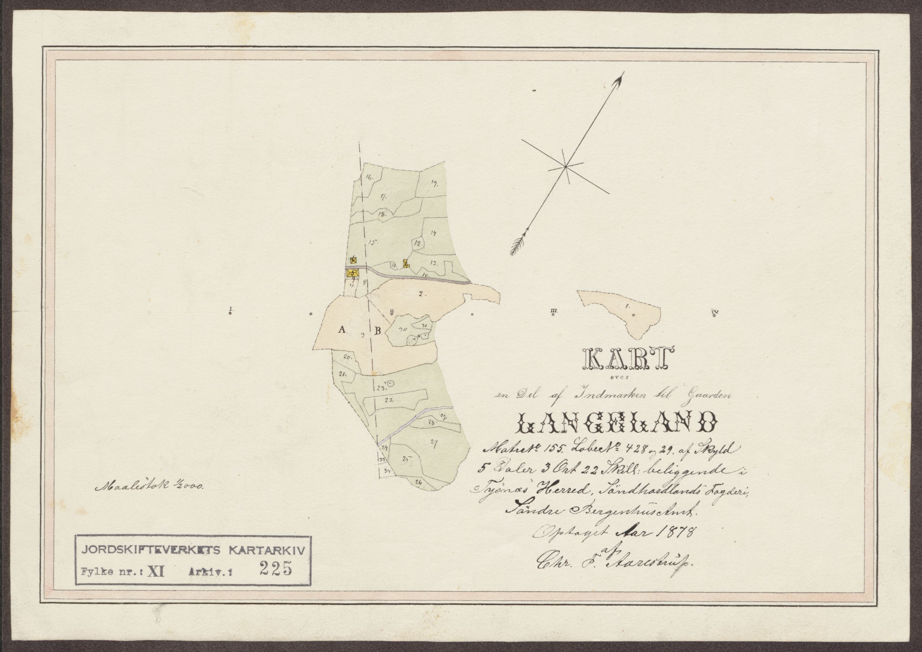 Jordskifteverkets kartarkiv, AV/RA-S-3929/T, 1859-1988, p. 327