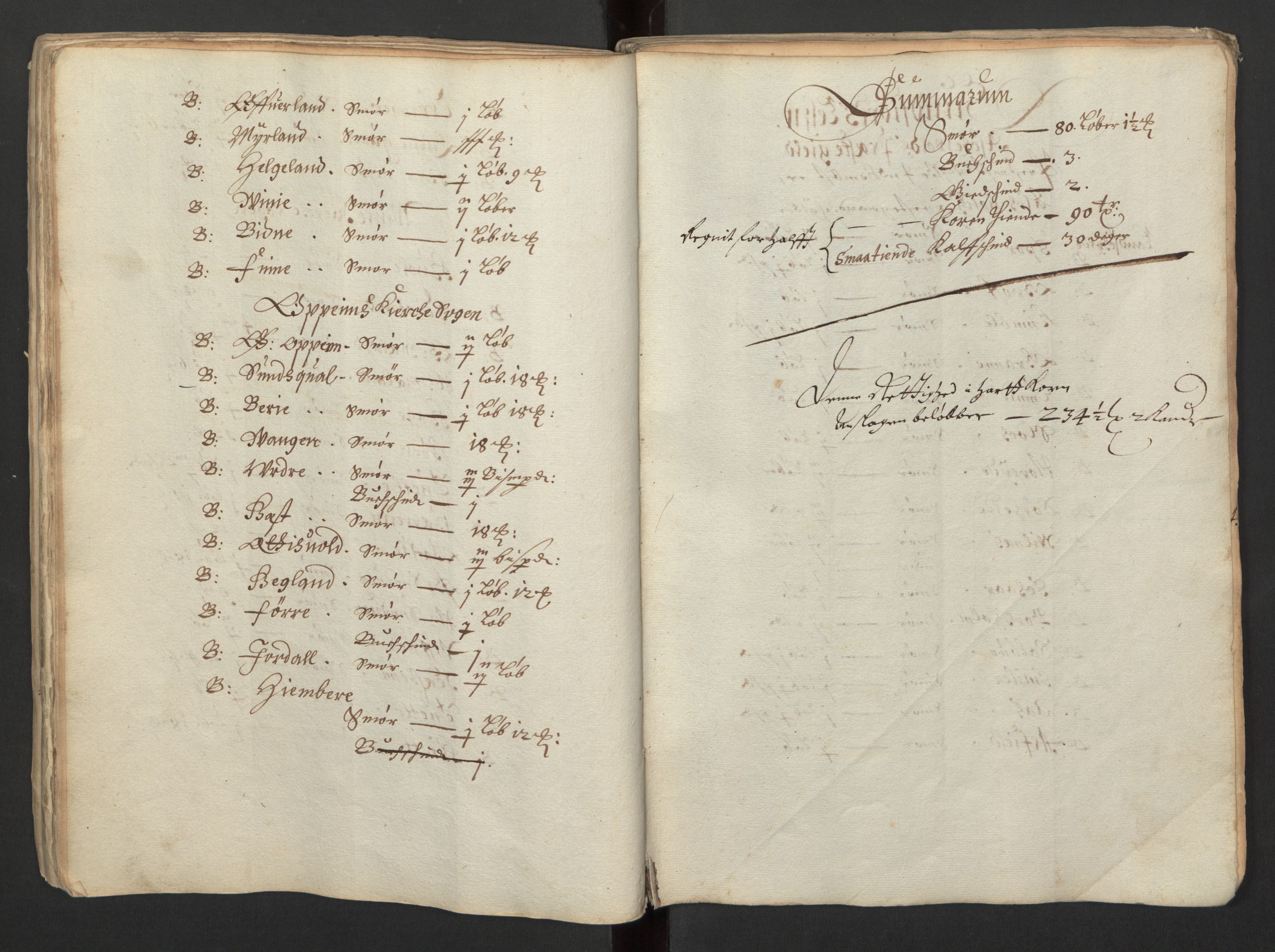 Rentekammeret inntil 1814, Realistisk ordnet avdeling, RA/EA-4070/L/L0026/0001: Bergen lagdømme: / Jordebok over det benefiserte gods, 1661