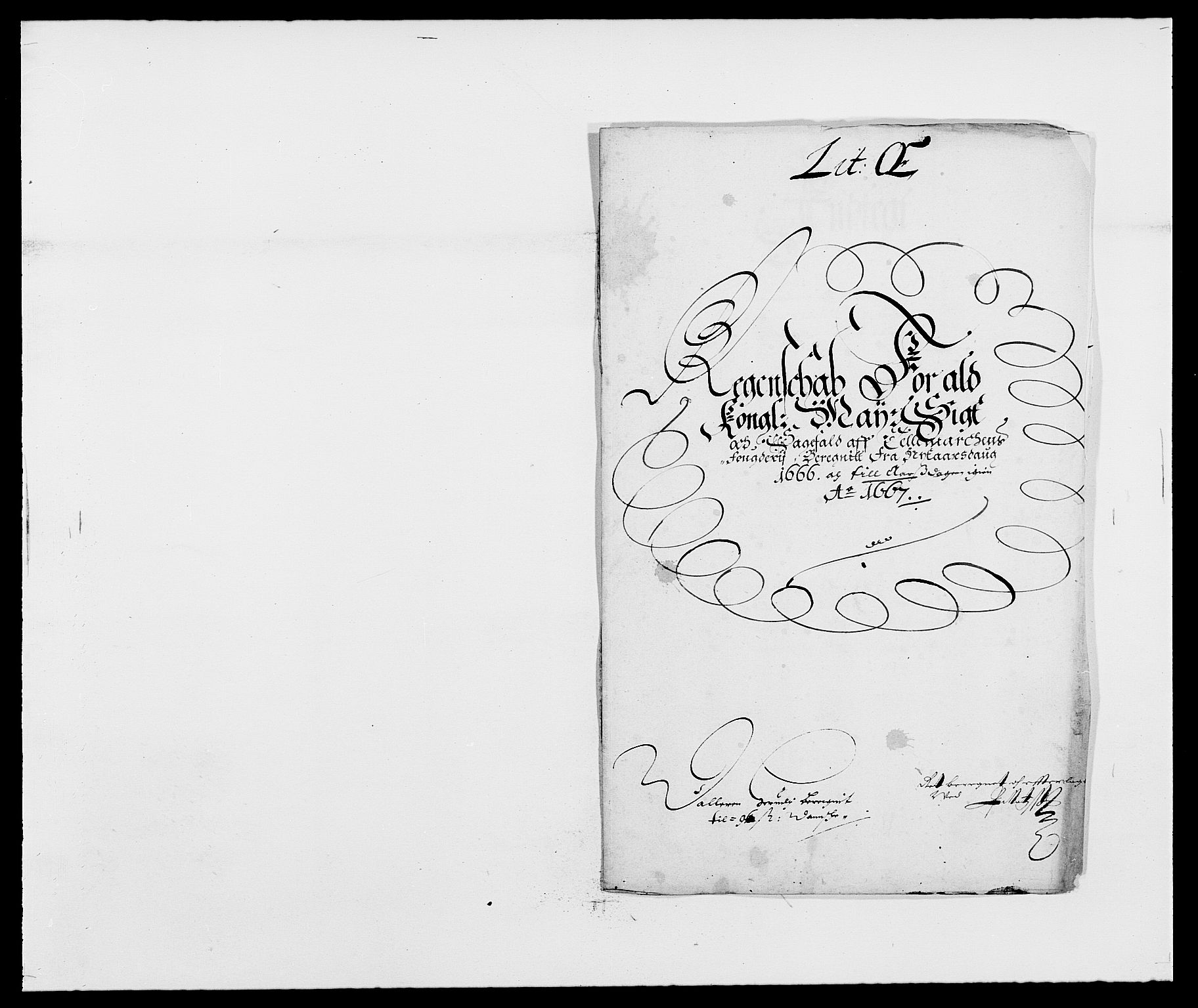 Rentekammeret inntil 1814, Reviderte regnskaper, Fogderegnskap, RA/EA-4092/R35/L2057: Fogderegnskap Øvre og Nedre Telemark, 1666-1667, p. 253