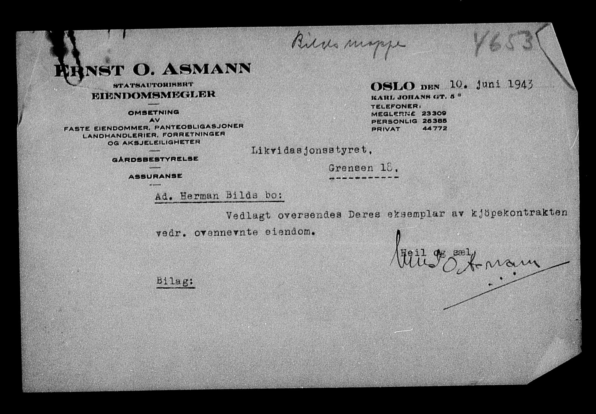 Justisdepartementet, Tilbakeføringskontoret for inndratte formuer, RA/S-1564/H/Hc/Hcc/L0924: --, 1945-1947, p. 230