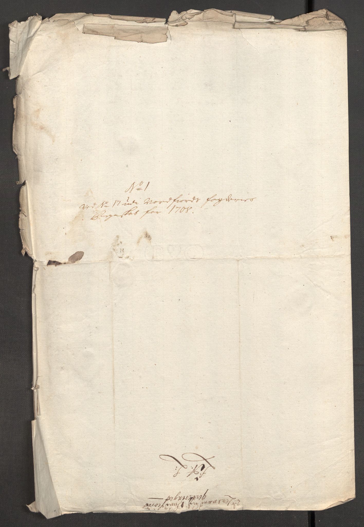 Rentekammeret inntil 1814, Reviderte regnskaper, Fogderegnskap, RA/EA-4092/R53/L3431: Fogderegnskap Sunn- og Nordfjord, 1708, p. 210