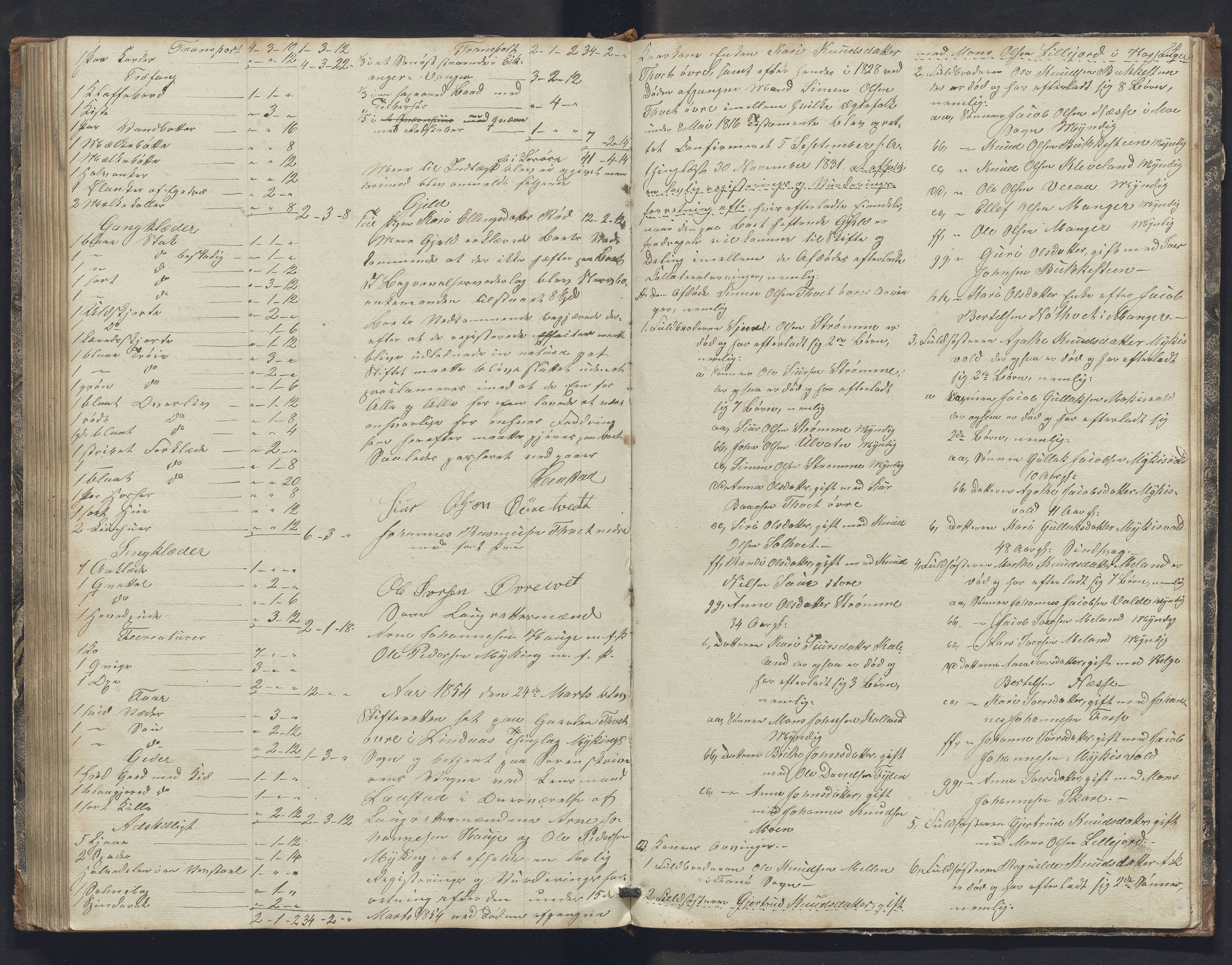 Nordhordland sorenskrivar, SAB/A-2901/1/H/Hb/L0016: Registreringsprotokollar, 1850-1854, p. 84