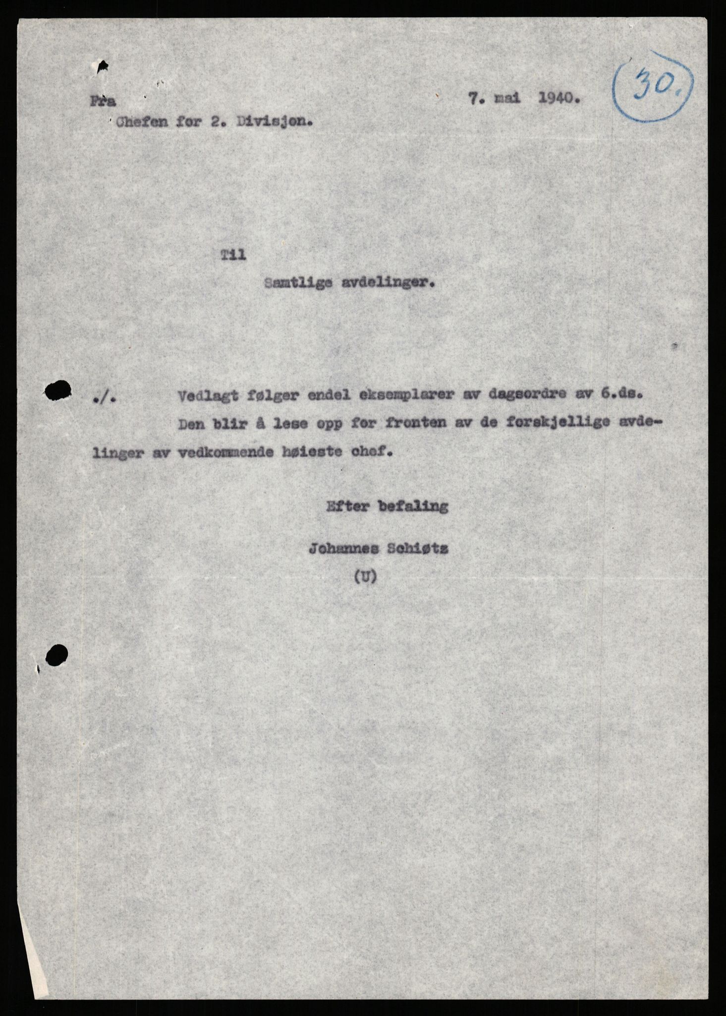 Forsvaret, Forsvarets krigshistoriske avdeling, AV/RA-RAFA-2017/Y/Yb/L0063: II-C-11-200  -  2. Divisjon., 1940, p. 714