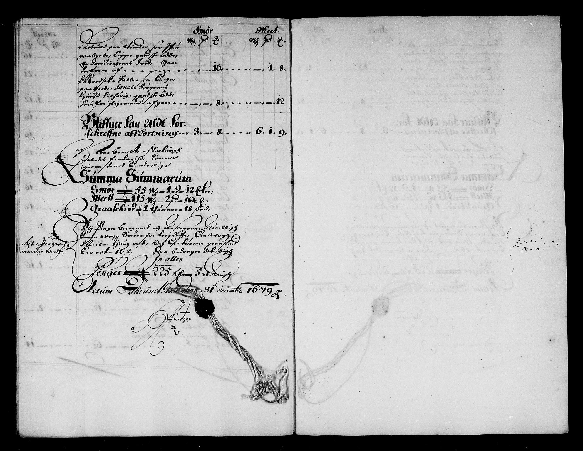 Rentekammeret inntil 1814, Reviderte regnskaper, Stiftamtstueregnskaper, Trondheim stiftamt og Nordland amt, RA/EA-6044/R/Re/L0054: Trondheim stiftamt og Nordland amt, 1679