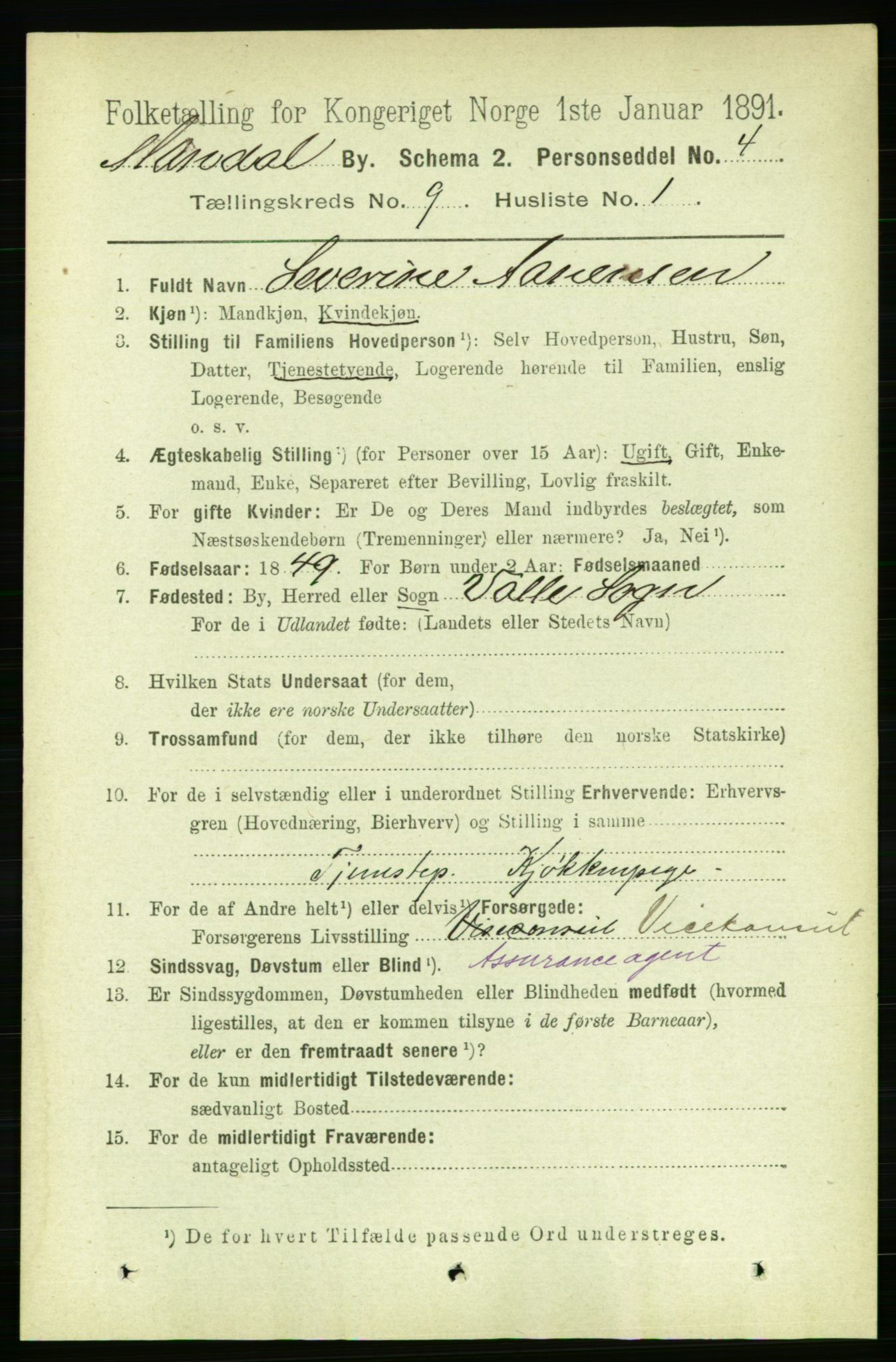 RA, 1891 census for 1002 Mandal, 1891, p. 2480