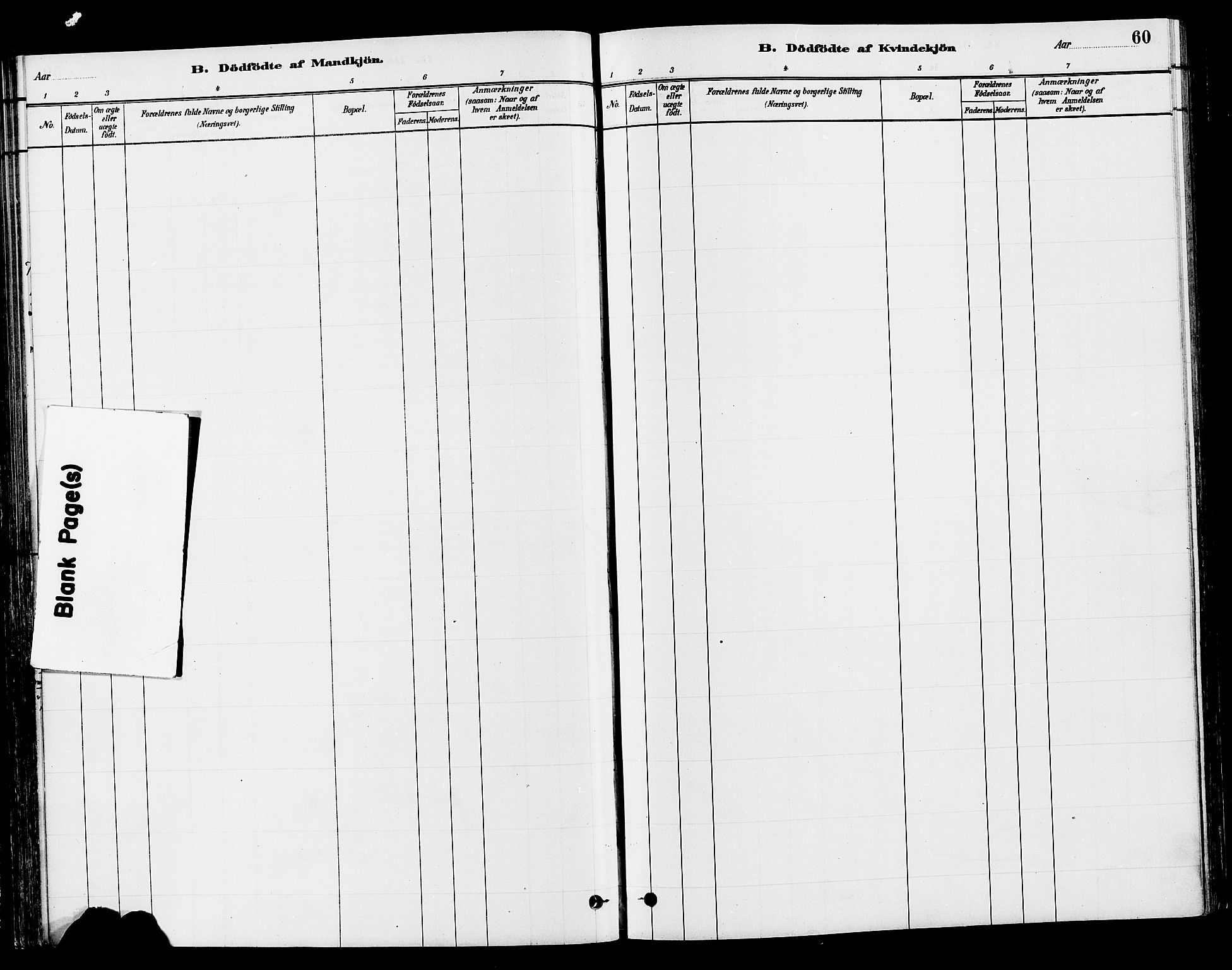 Gran prestekontor, SAH/PREST-112/H/Ha/Haa/L0015: Parish register (official) no. 15, 1880-1888, p. 60