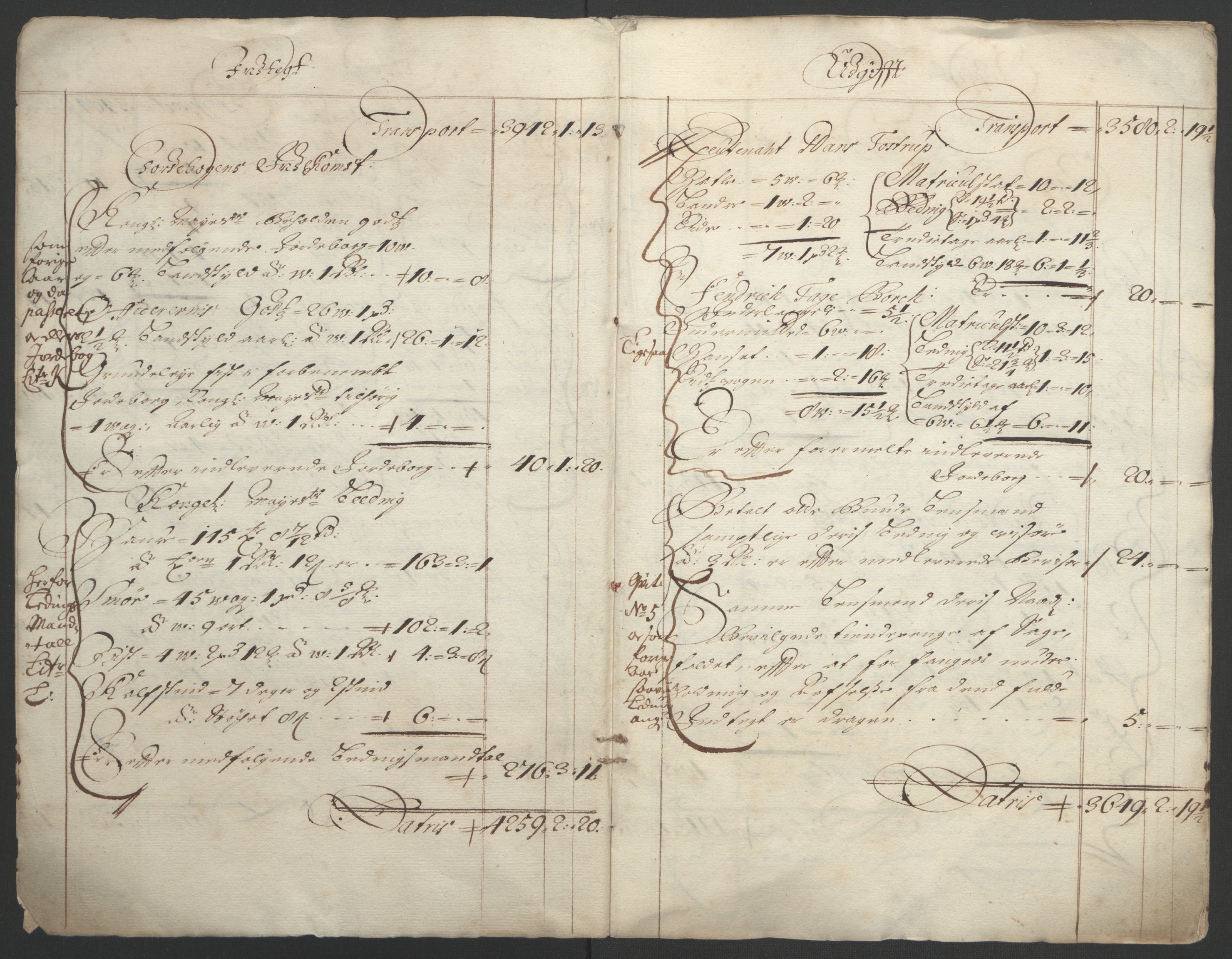 Rentekammeret inntil 1814, Reviderte regnskaper, Fogderegnskap, RA/EA-4092/R55/L3651: Fogderegnskap Romsdal, 1693-1694, p. 167