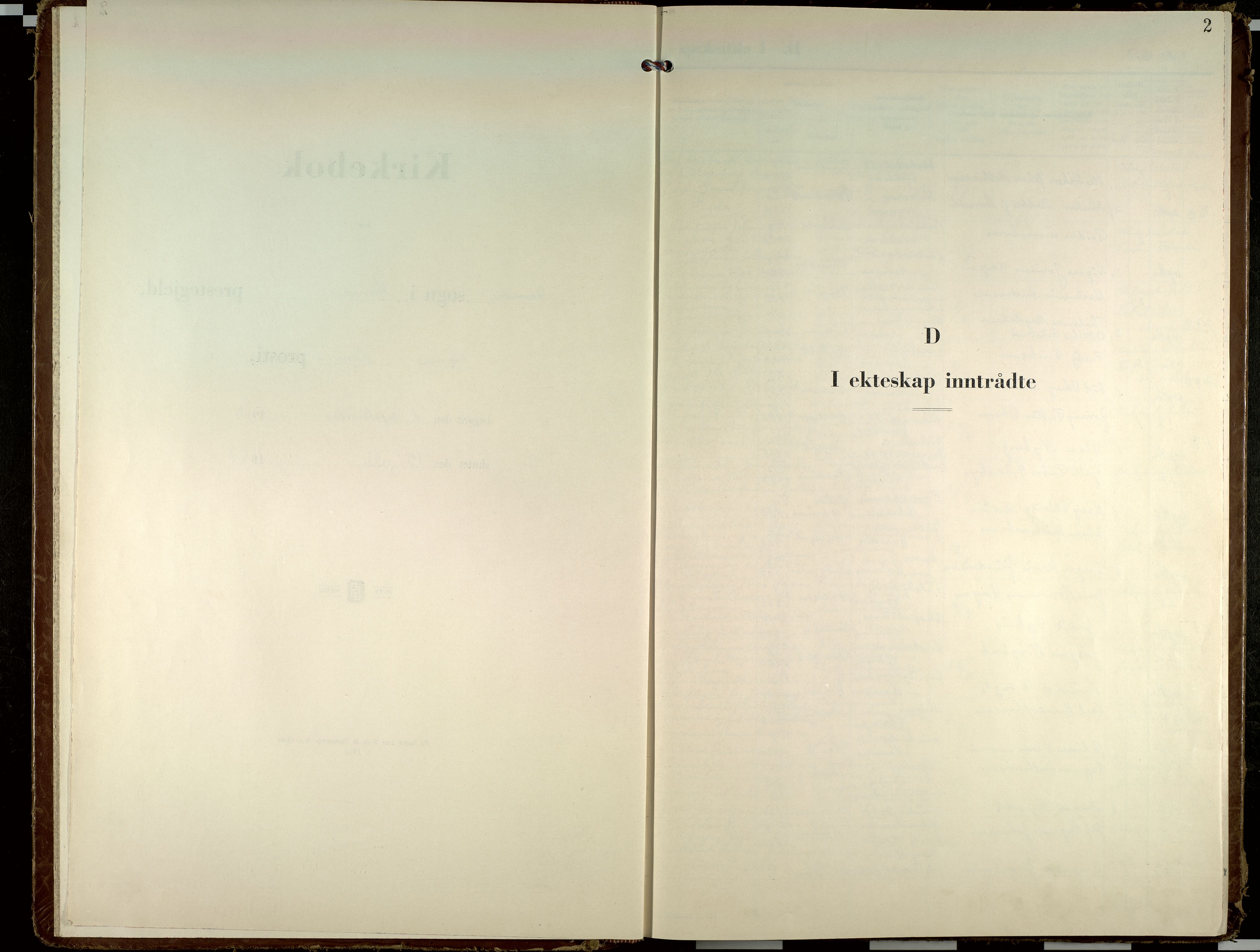 Hamar prestekontor, AV/SAH-DOMPH-002/H/Ha/Haa/L0011: Parish register (official) no. 11, 1953-1967, p. 2