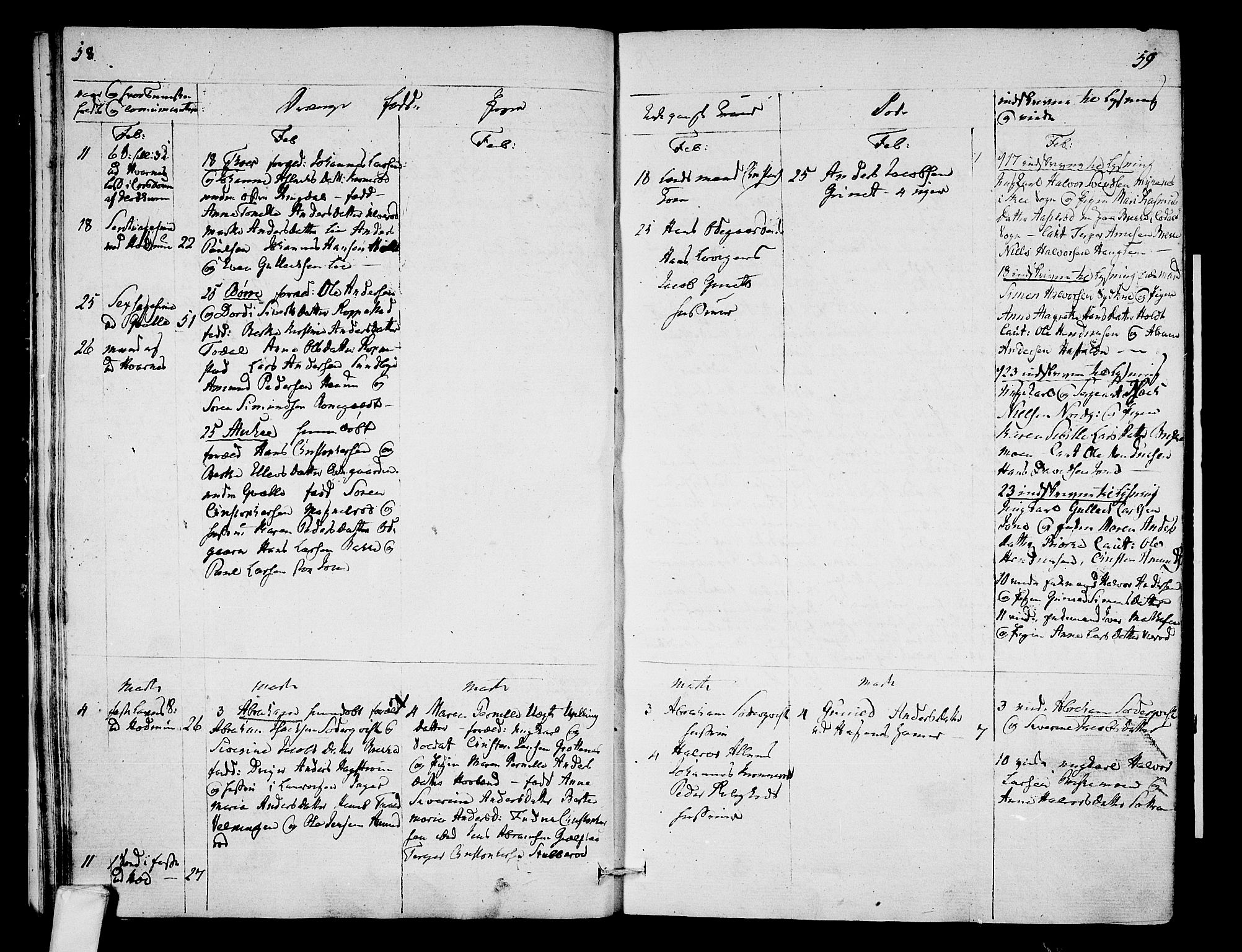 Hedrum kirkebøker, AV/SAKO-A-344/F/Fa/L0003: Parish register (official) no. I 3, 1807-1816, p. 58-59