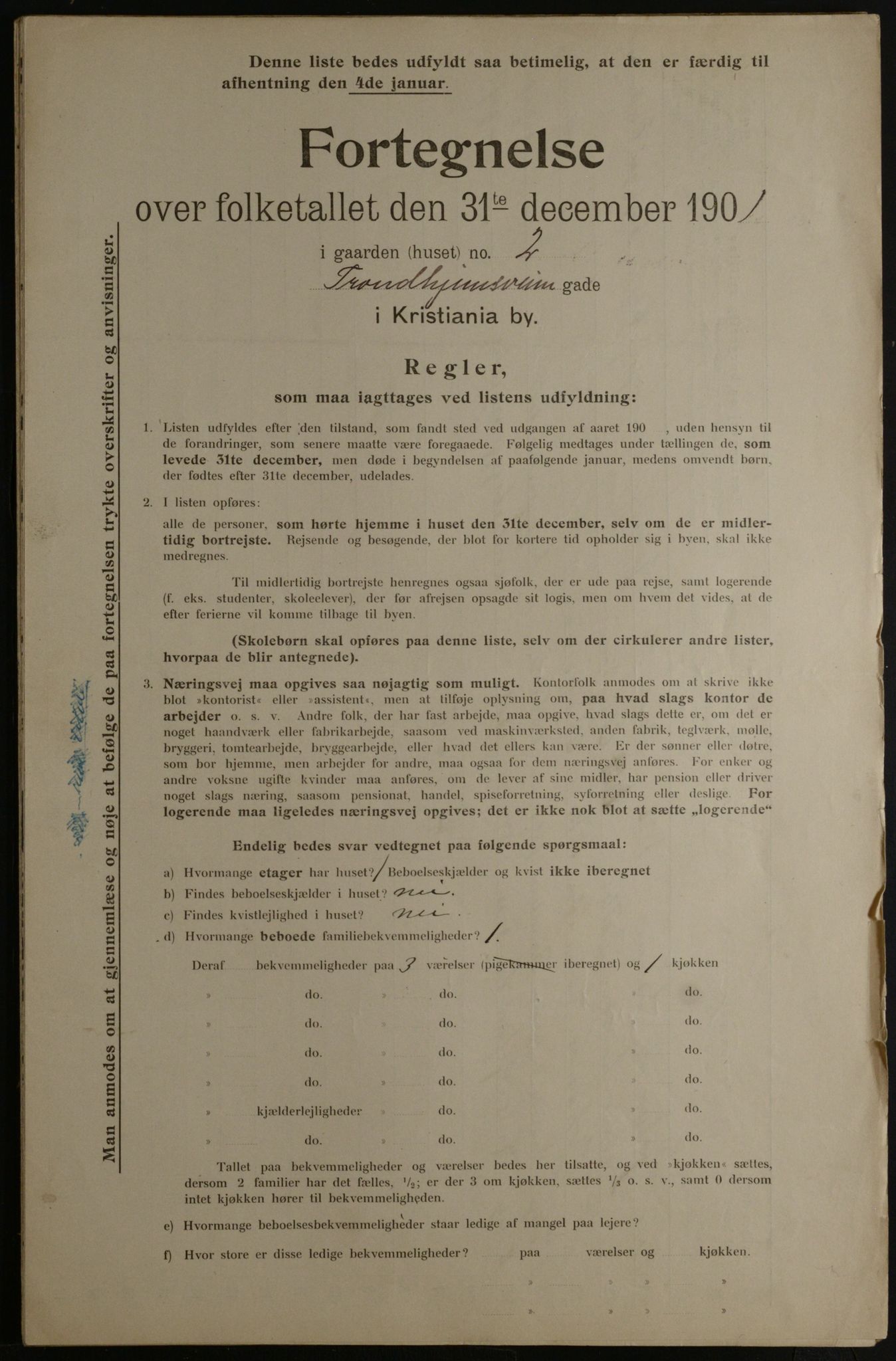 OBA, Municipal Census 1901 for Kristiania, 1901, p. 17806