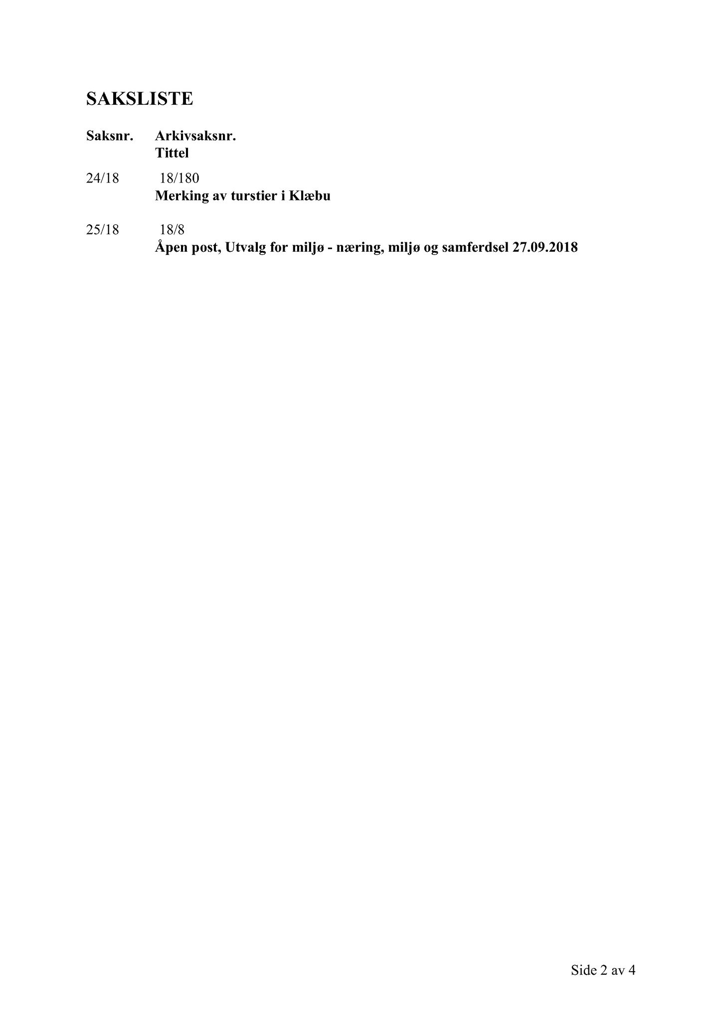 Klæbu Kommune, TRKO/KK/06-UM/L005: Utvalg for miljø - Møtedokumenter 2018, 2018, p. 775