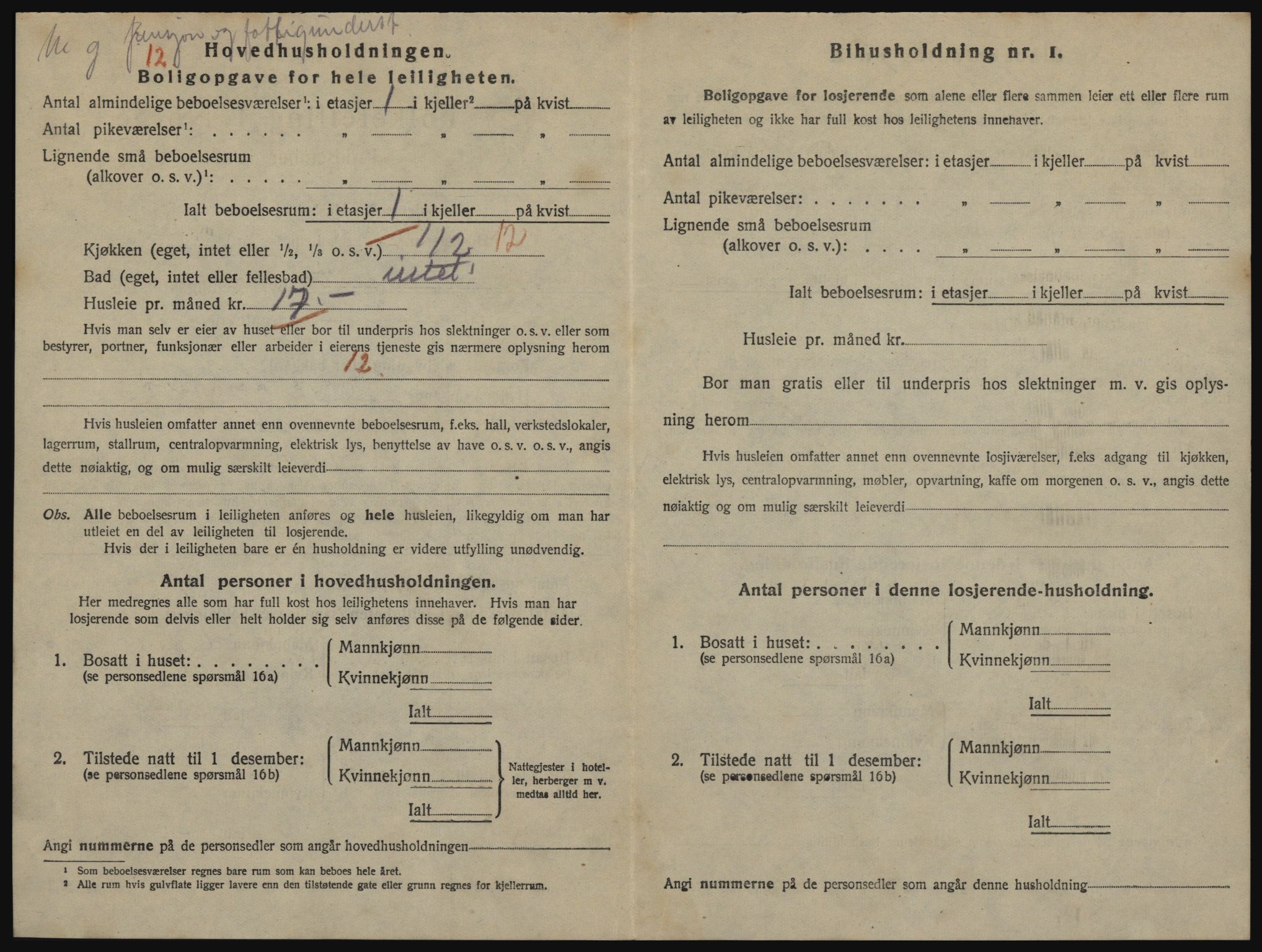SATØ, 1920 census for Hammerfest, 1920, p. 1853