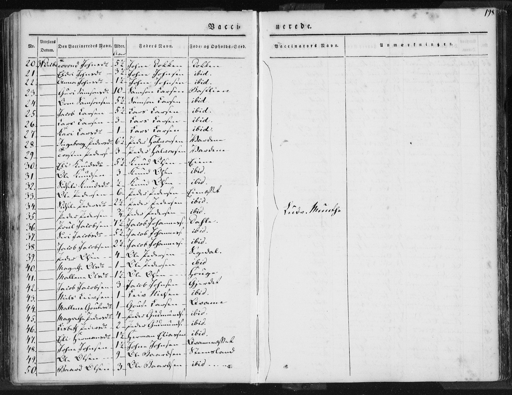 Hjelmeland sokneprestkontor, AV/SAST-A-101843/01/IV/L0006: Parish register (official) no. A 6, 1834-1845, p. 198