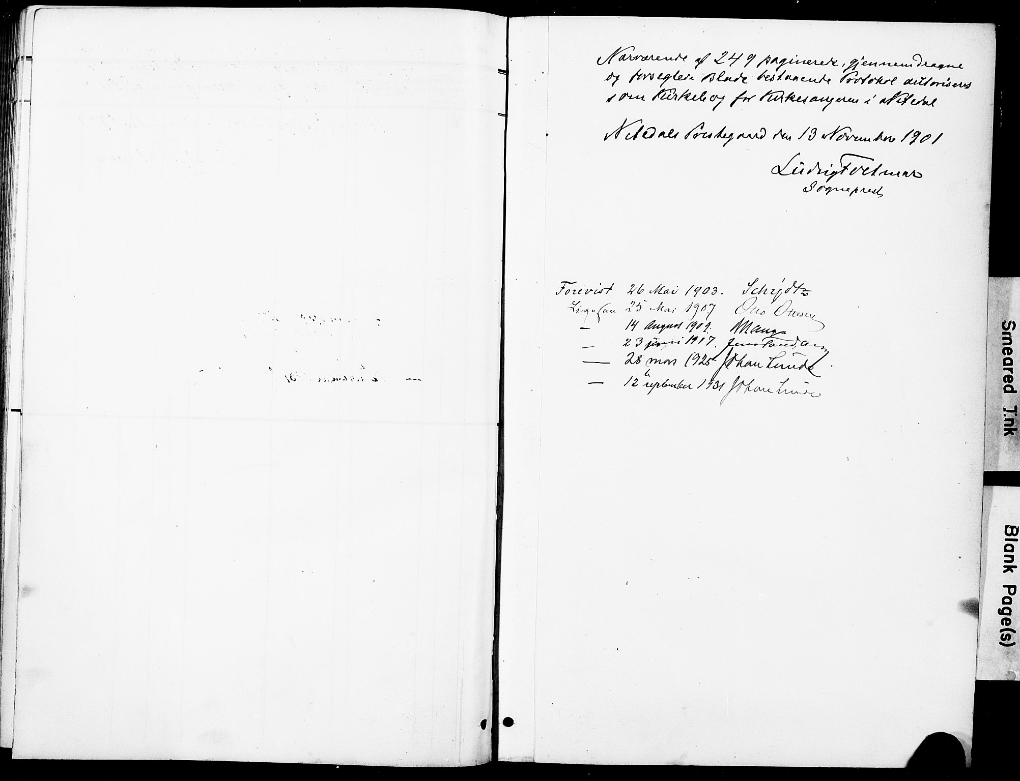 Nittedal prestekontor Kirkebøker, AV/SAO-A-10365a/G/Ga/L0003: Parish register (copy) no. I 3, 1902-1929