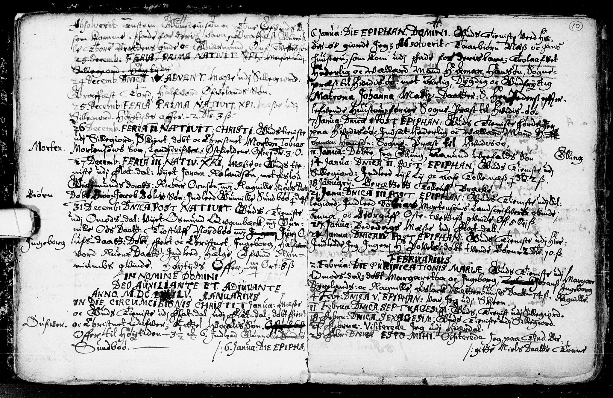 Seljord kirkebøker, SAKO/A-20/F/Fa/L0001: Parish register (official) no. I 1, 1654-1686, p. 10