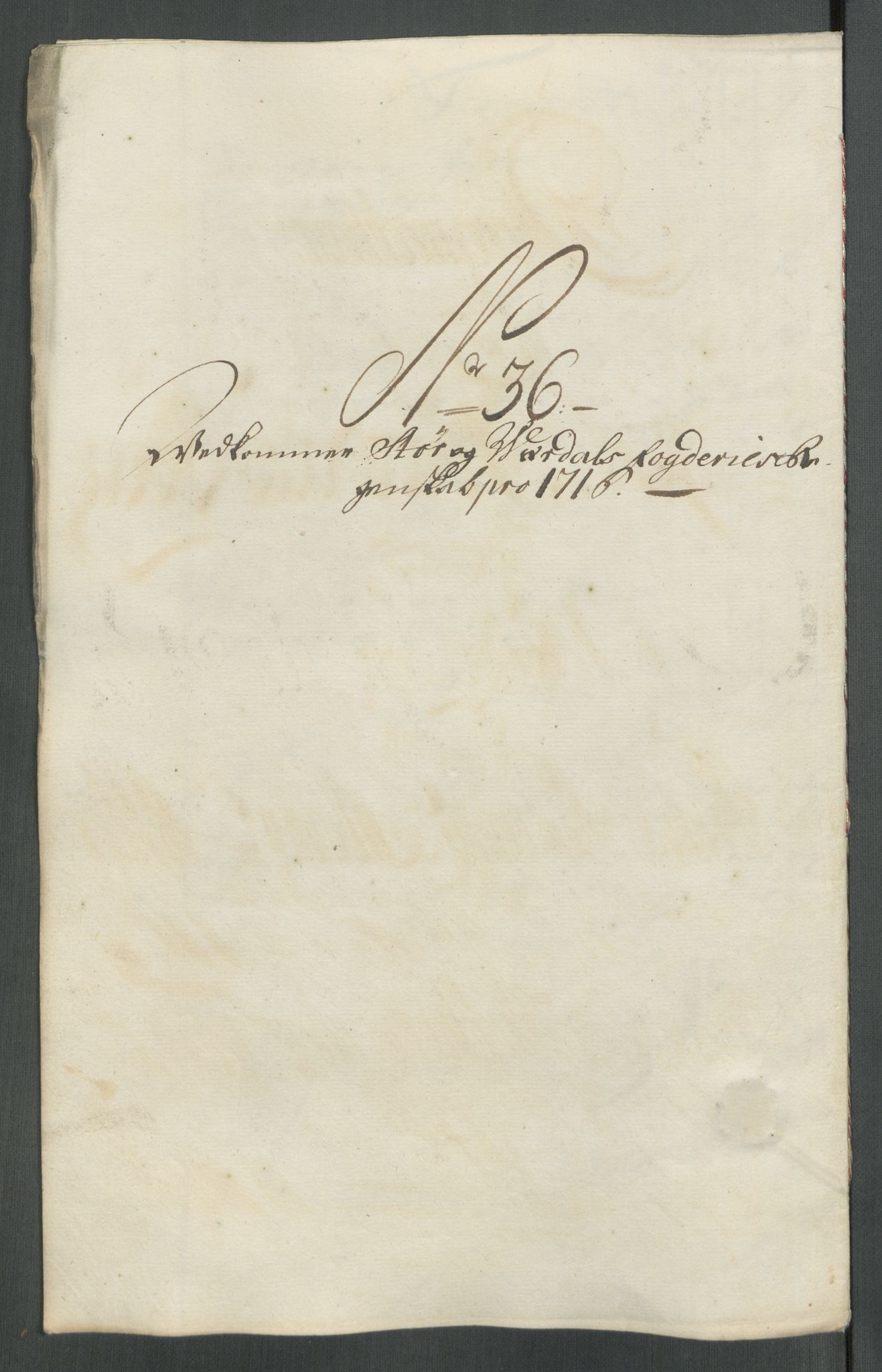 Rentekammeret inntil 1814, Reviderte regnskaper, Fogderegnskap, RA/EA-4092/R62/L4206: Fogderegnskap Stjørdal og Verdal, 1716, p. 283