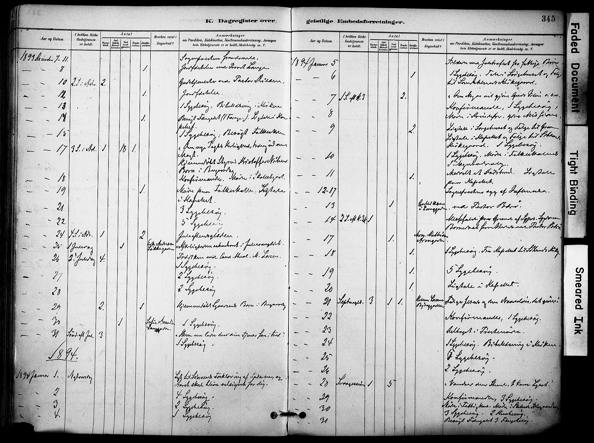 Sandefjord kirkebøker, SAKO/A-315/F/Fa/L0002: Parish register (official) no. 2, 1880-1894, p. 345