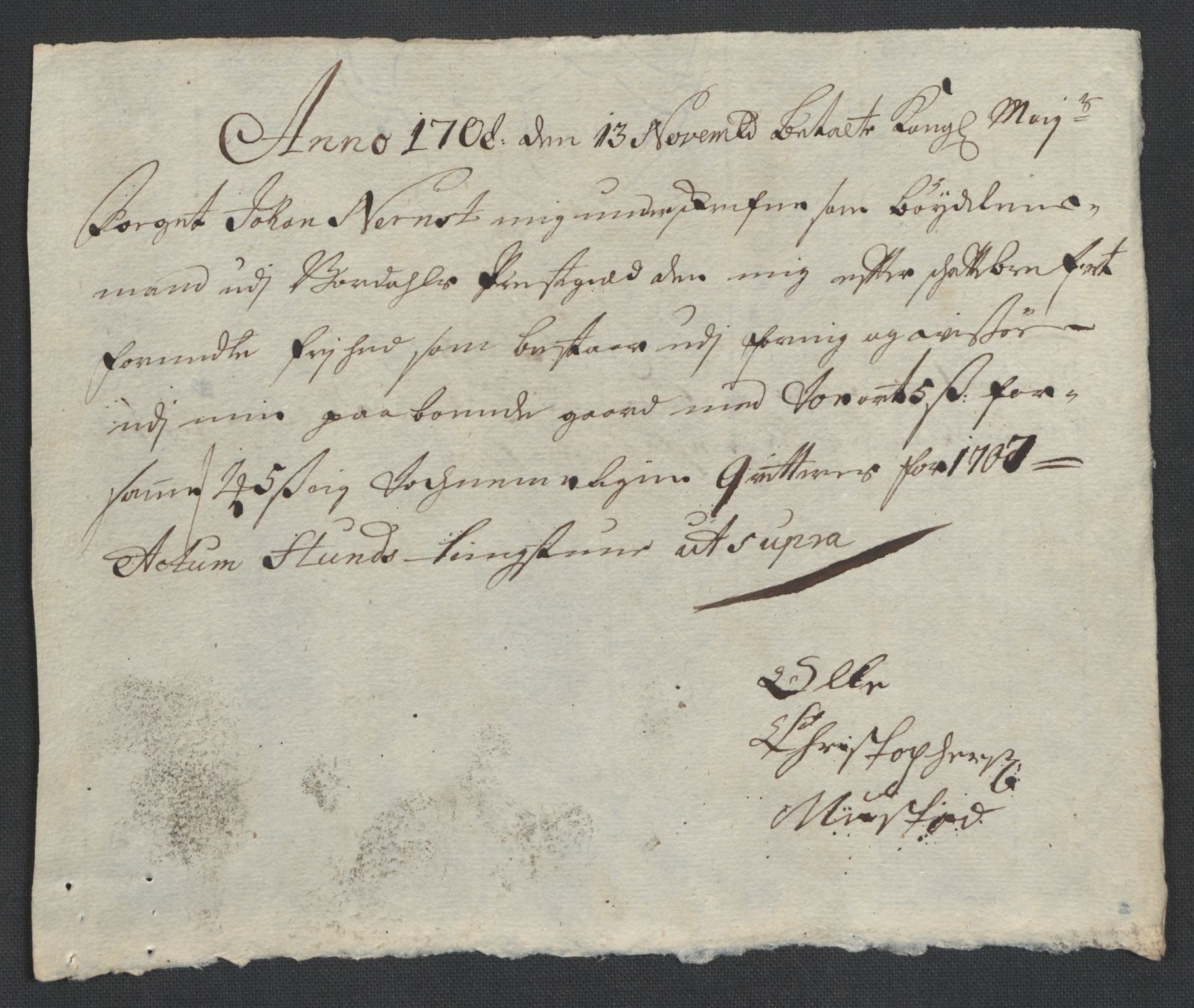 Rentekammeret inntil 1814, Reviderte regnskaper, Fogderegnskap, AV/RA-EA-4092/R18/L1305: Fogderegnskap Hadeland, Toten og Valdres, 1707-1708, p. 459