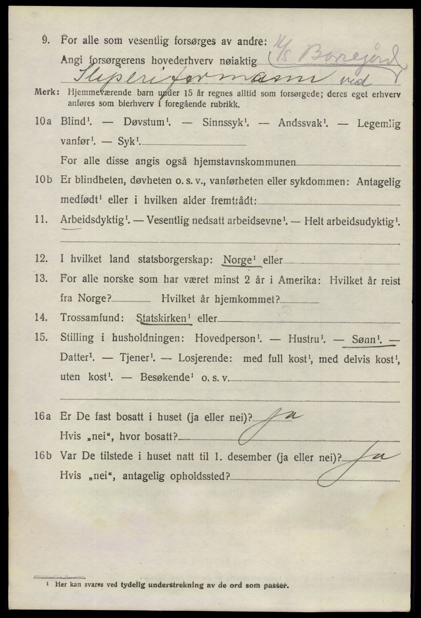 SAO, 1920 census for Tune, 1920, p. 8025