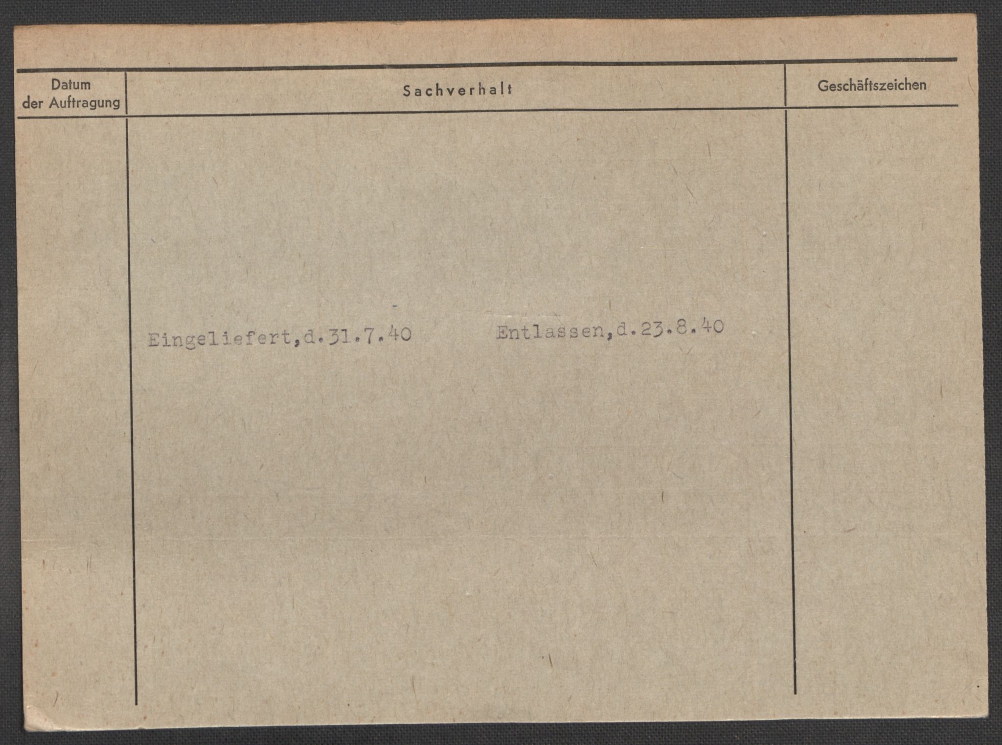 Befehlshaber der Sicherheitspolizei und des SD, RA/RAFA-5969/E/Ea/Eaa/L0003: Register over norske fanger i Møllergata 19: Eng-Hag, 1940-1945, p. 1369