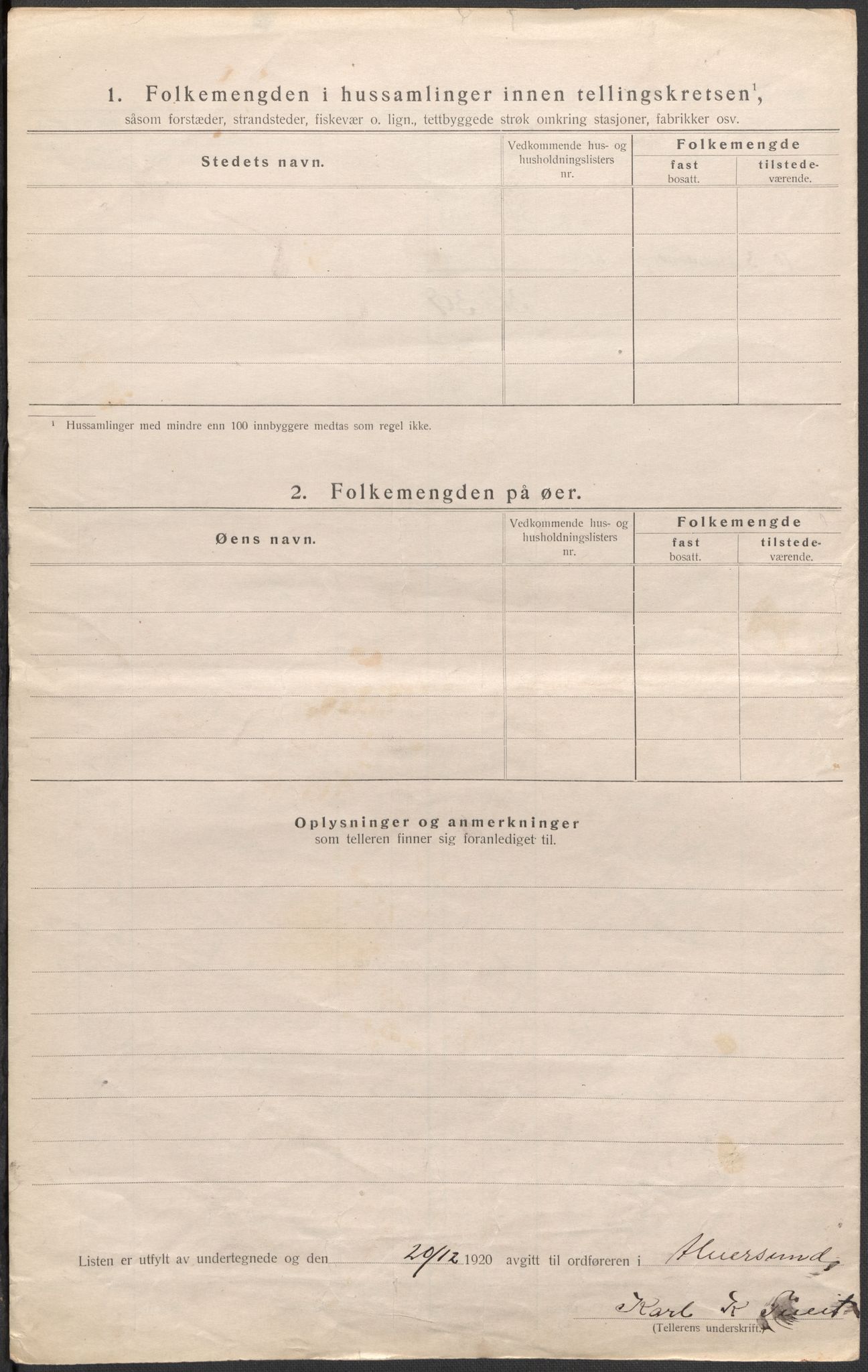 SAB, 1920 census for Alversund, 1920, p. 13