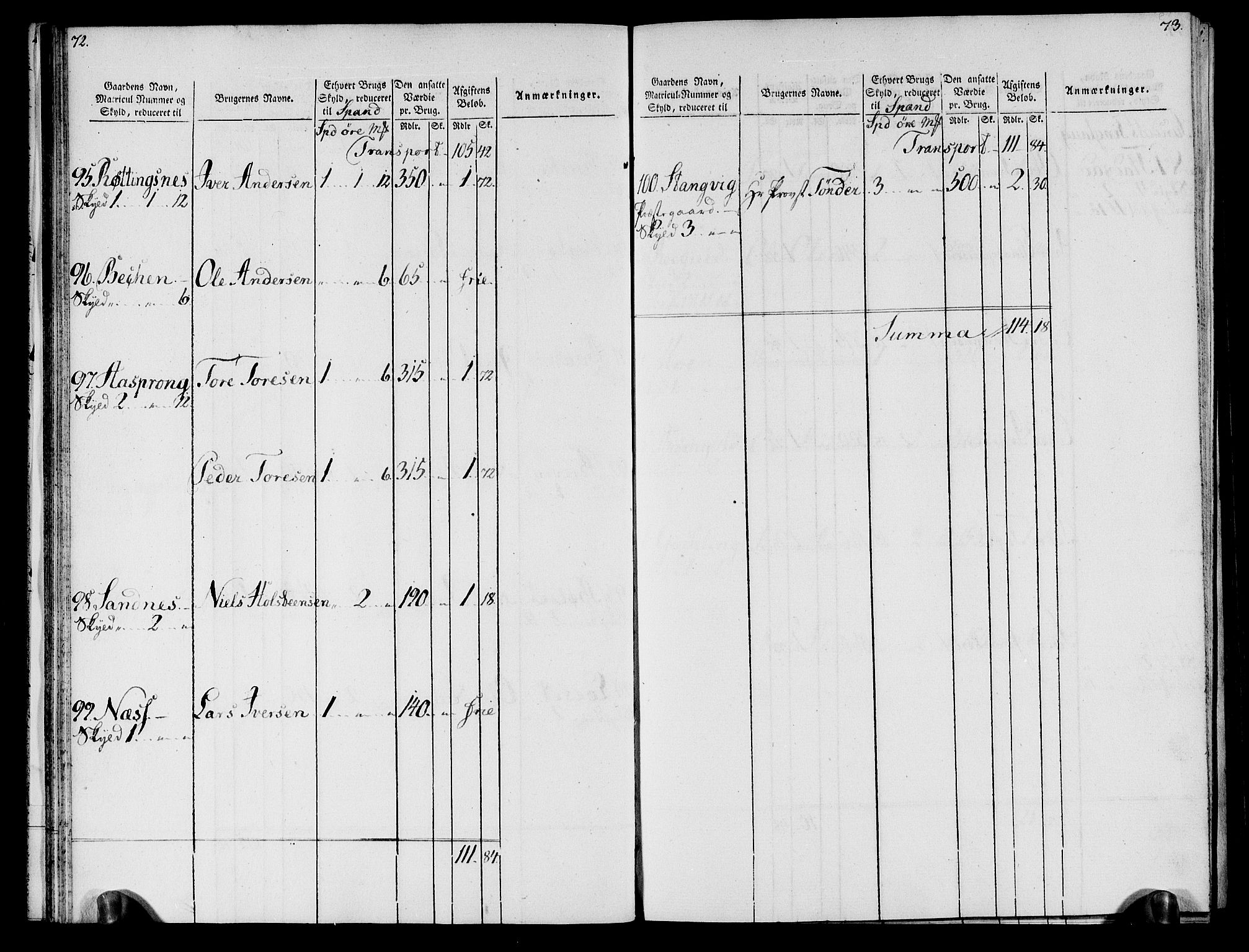 Rentekammeret inntil 1814, Realistisk ordnet avdeling, AV/RA-EA-4070/N/Ne/Nea/L0133: Nordmøre fogderi. Oppebørselsregister, 1803, p. 39