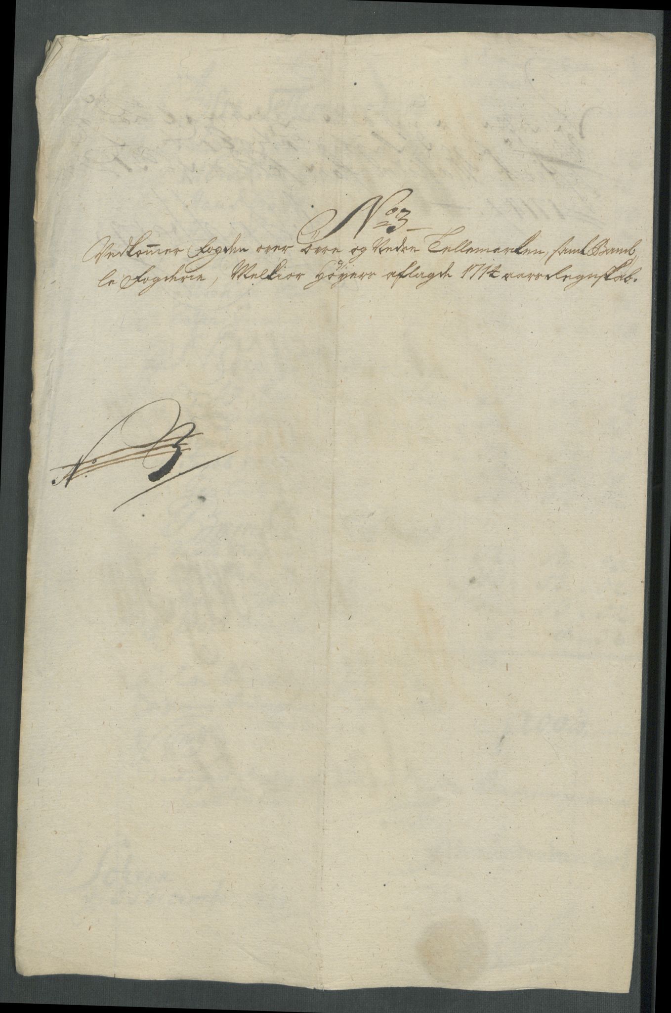 Rentekammeret inntil 1814, Reviderte regnskaper, Fogderegnskap, RA/EA-4092/R36/L2126: Fogderegnskap Øvre og Nedre Telemark og Bamble, 1714, p. 90