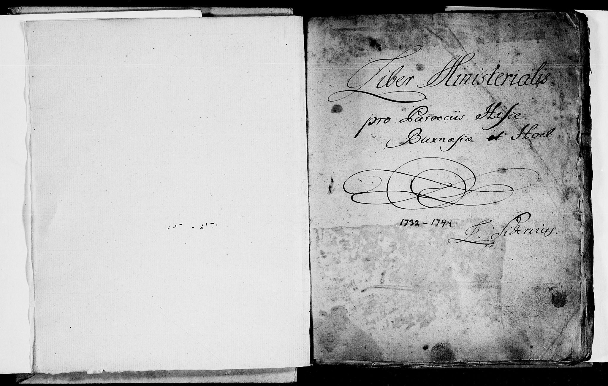 Ministerialprotokoller, klokkerbøker og fødselsregistre - Nordland, AV/SAT-A-1459/881/L1148: Parish register (official) no. 881A01, 1732-1744