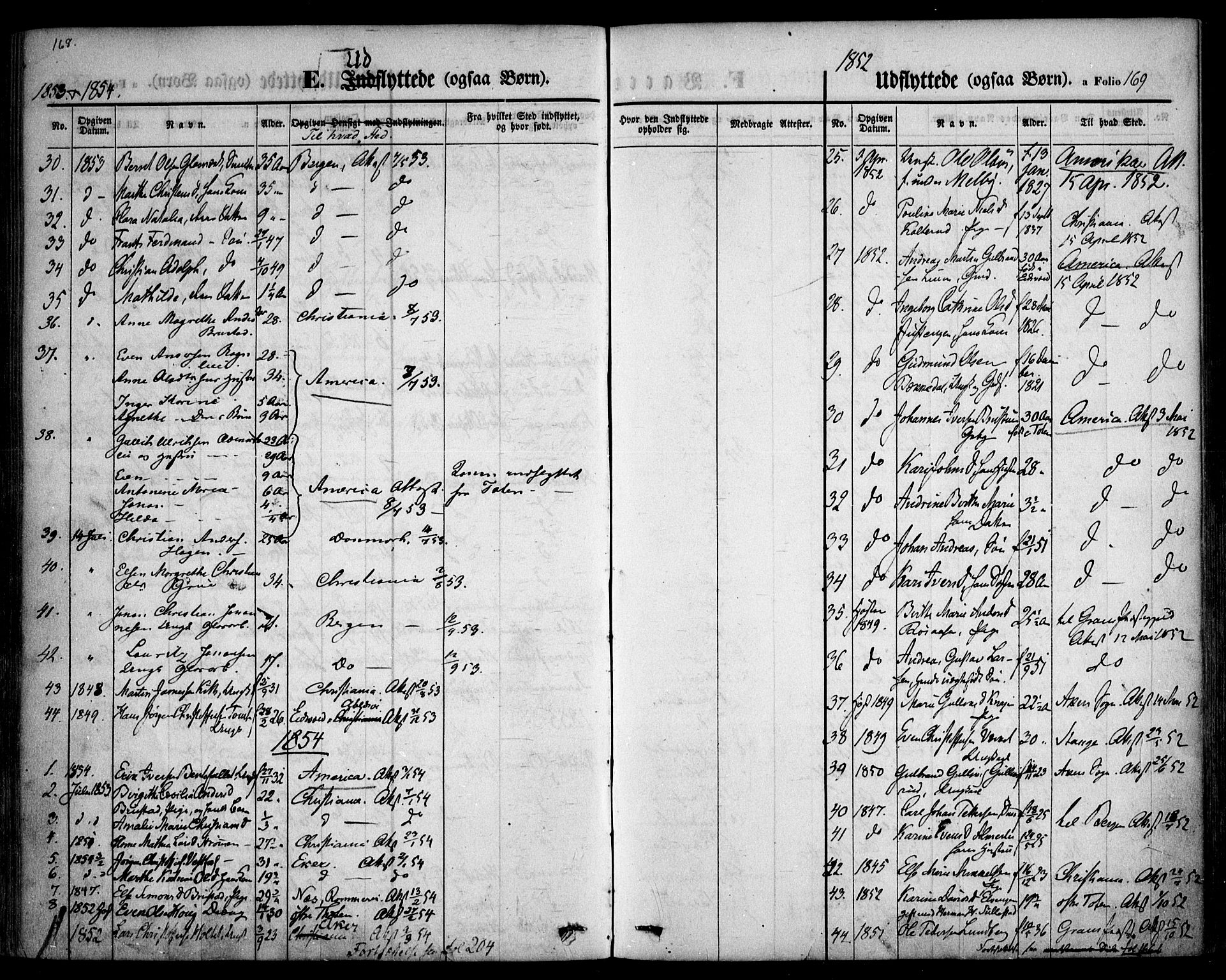 Hurdal prestekontor Kirkebøker, SAO/A-10889/F/Fa/L0005: Parish register (official) no. I 5, 1846-1859, p. 169
